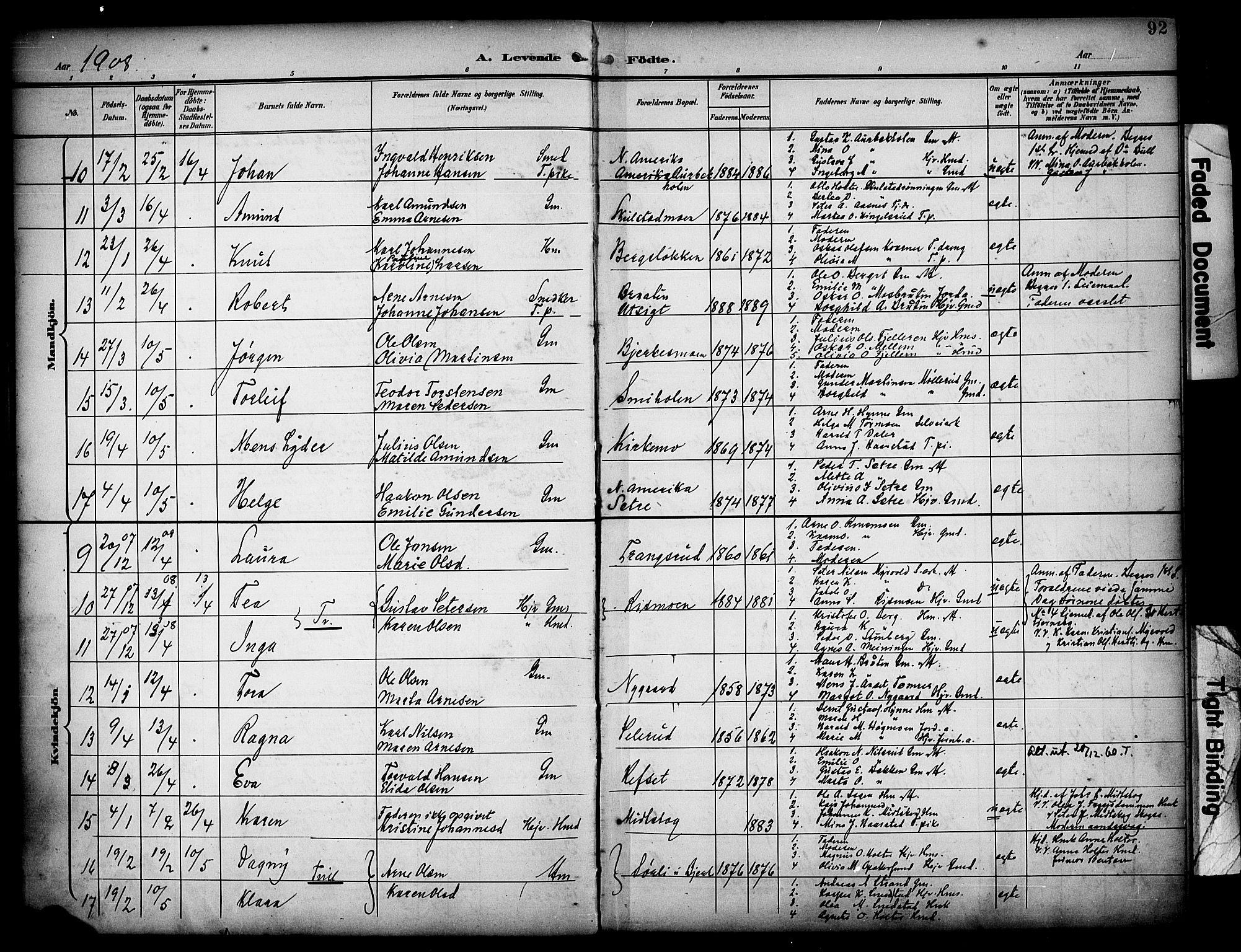 Grue prestekontor, AV/SAH-PREST-036/H/Ha/Haa/L0013: Parish register (official) no. 13, 1898-1910, p. 92