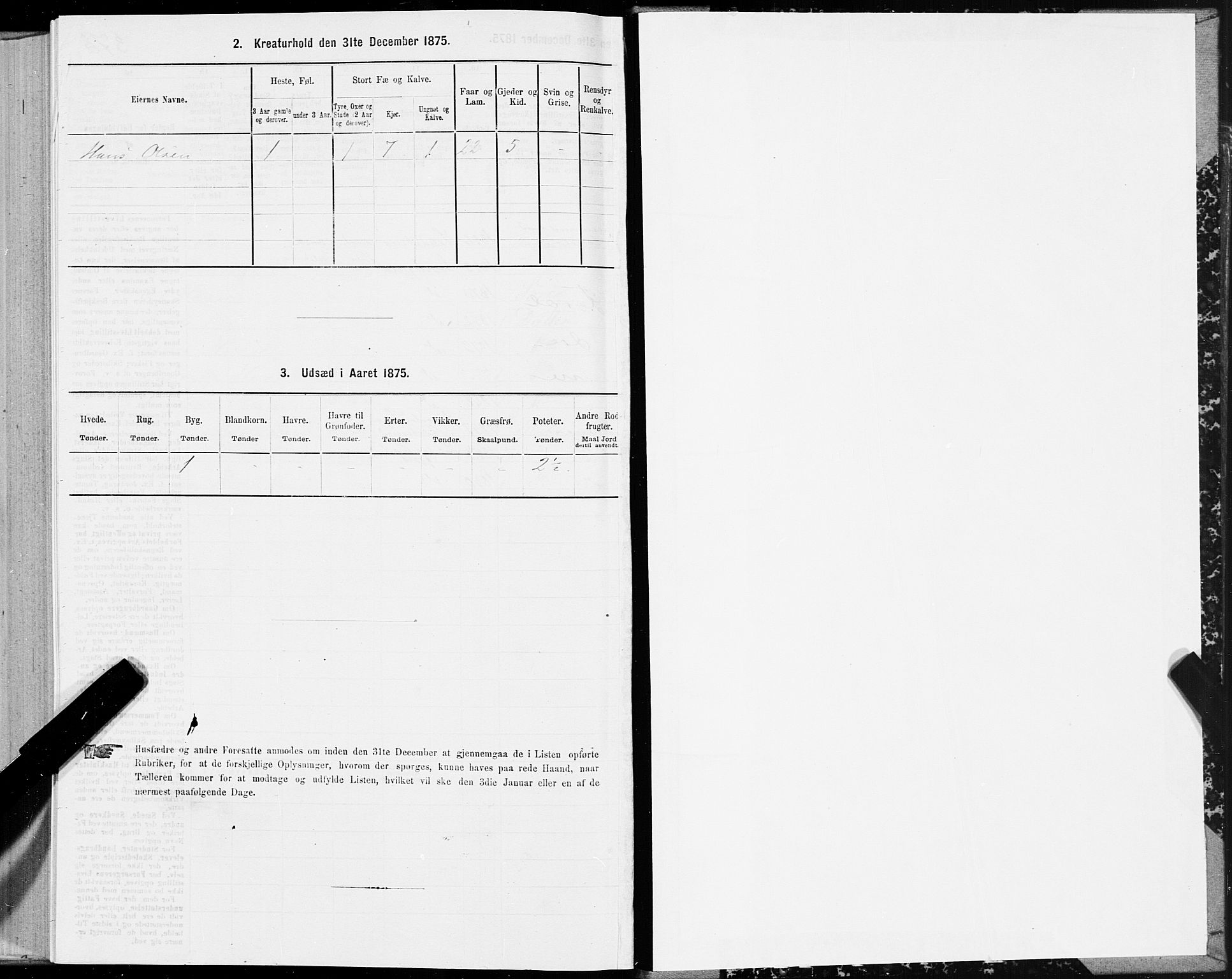 SAT, 1875 census for 1840P Saltdal, 1875