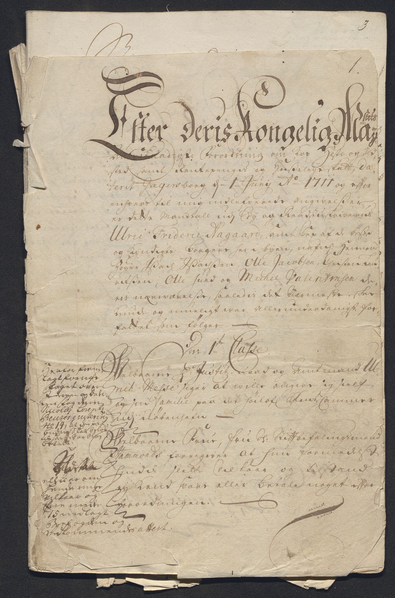 Rentekammeret inntil 1814, Reviderte regnskaper, Byregnskaper, AV/RA-EA-4066/R/Ro/L0302: [O4] Kontribusjonsregnskap, 1687-1711, p. 345