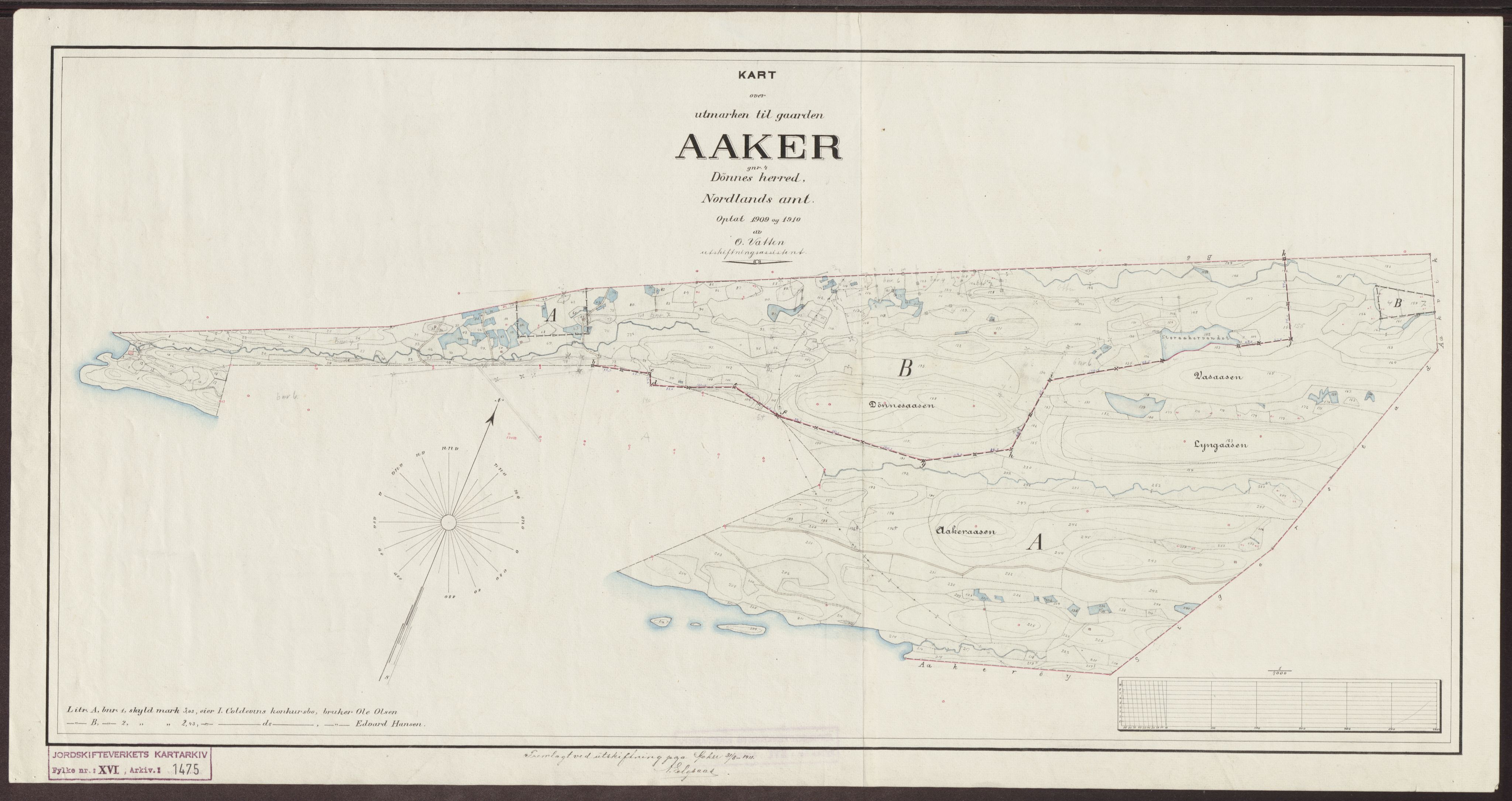 Jordskifteverkets kartarkiv, AV/RA-S-3929/T, 1859-1988, p. 1671