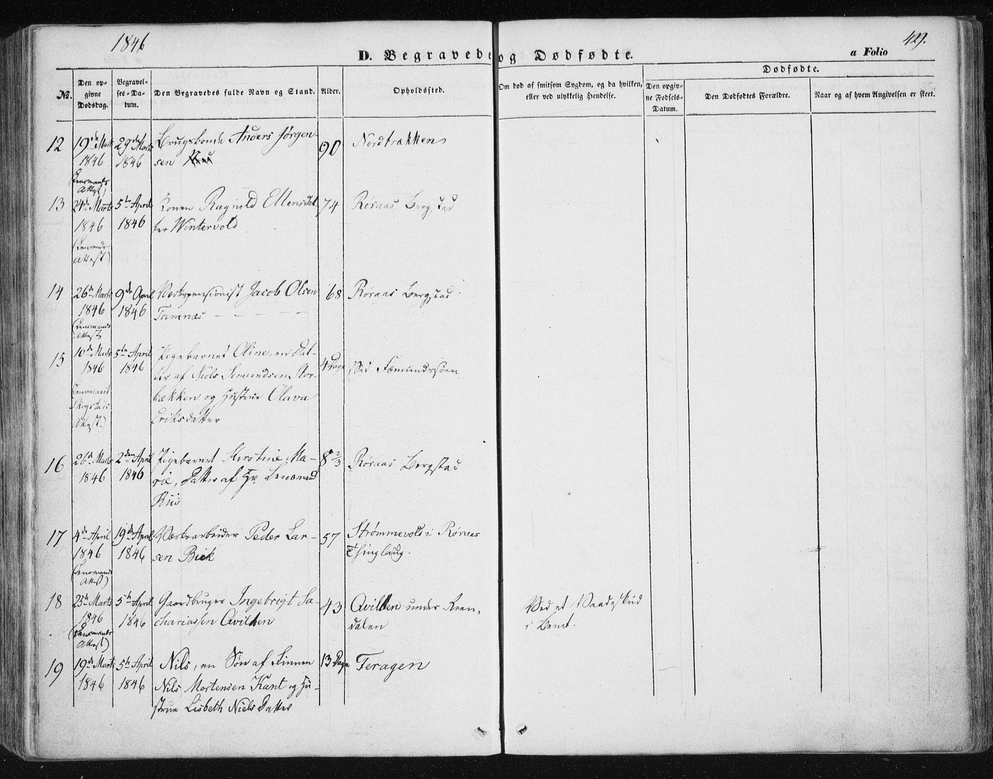 Ministerialprotokoller, klokkerbøker og fødselsregistre - Sør-Trøndelag, SAT/A-1456/681/L0931: Parish register (official) no. 681A09, 1845-1859, p. 429