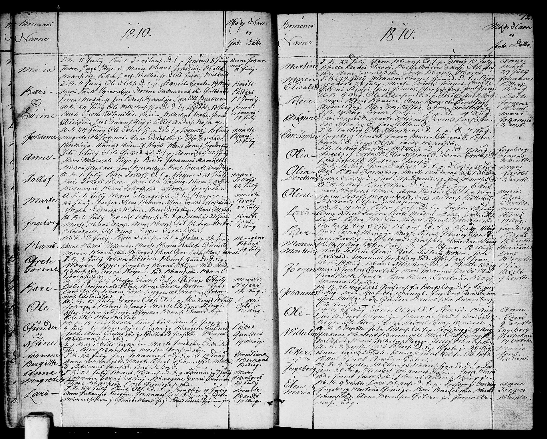 Asker prestekontor Kirkebøker, SAO/A-10256a/F/Fa/L0005: Parish register (official) no. I 5, 1807-1813, p. 12