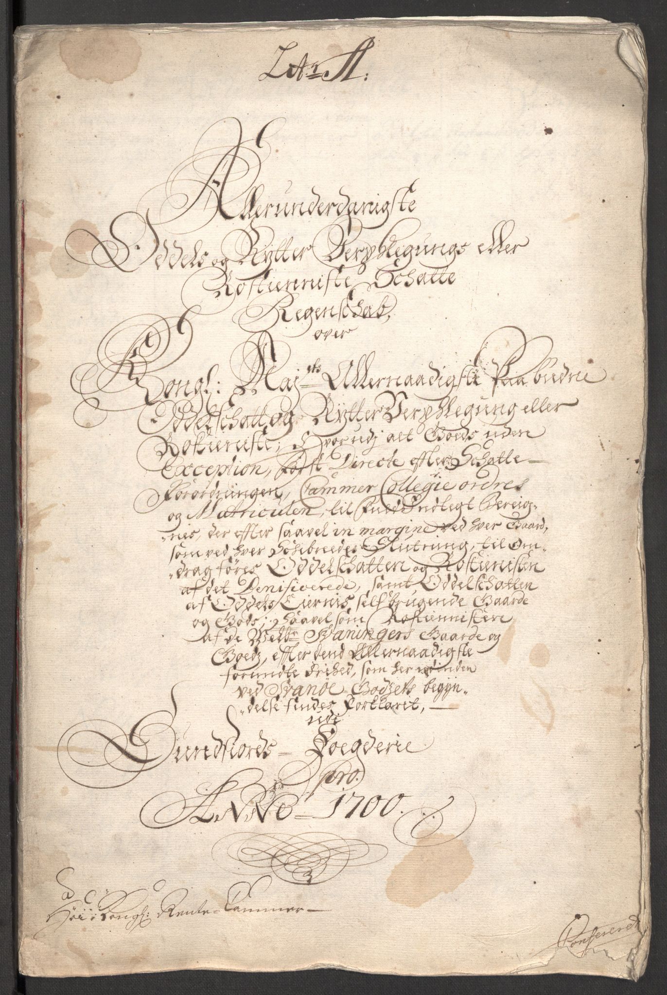 Rentekammeret inntil 1814, Reviderte regnskaper, Fogderegnskap, AV/RA-EA-4092/R53/L3425: Fogderegnskap Sunn- og Nordfjord, 1700-1701, p. 18