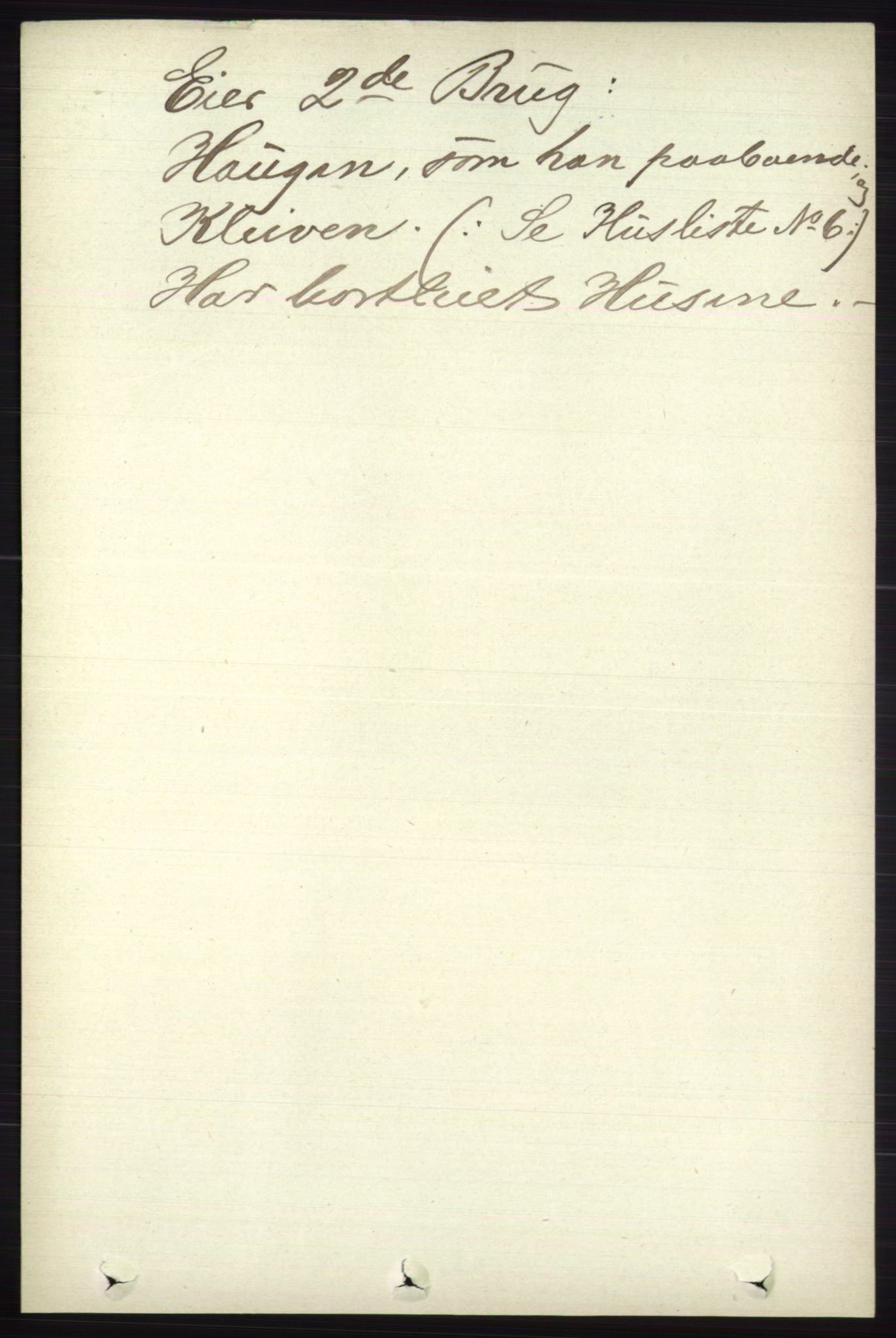 RA, 1891 census for 0544 Øystre Slidre, 1891, p. 649