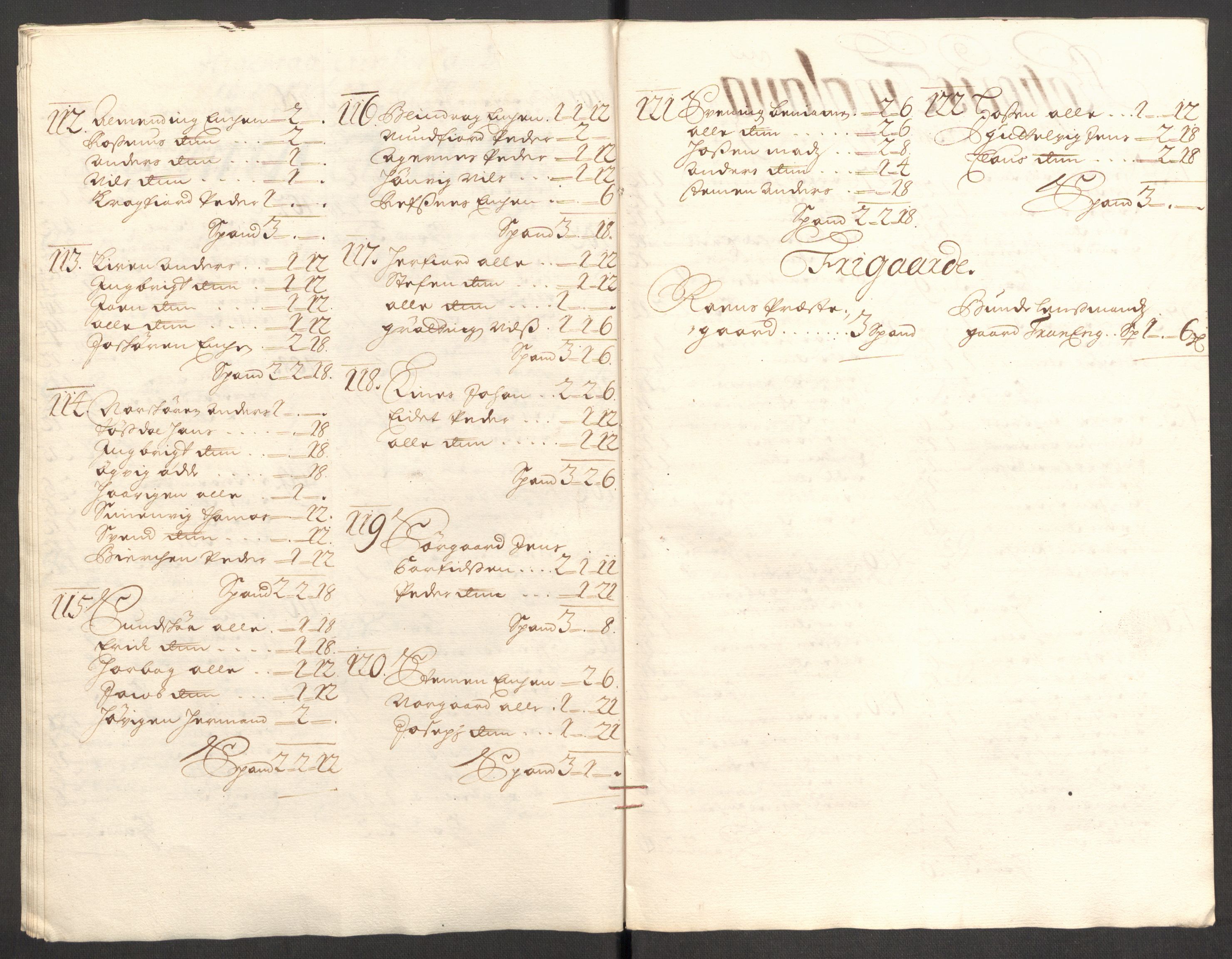 Rentekammeret inntil 1814, Reviderte regnskaper, Fogderegnskap, AV/RA-EA-4092/R57/L3853: Fogderegnskap Fosen, 1698-1699, p. 134