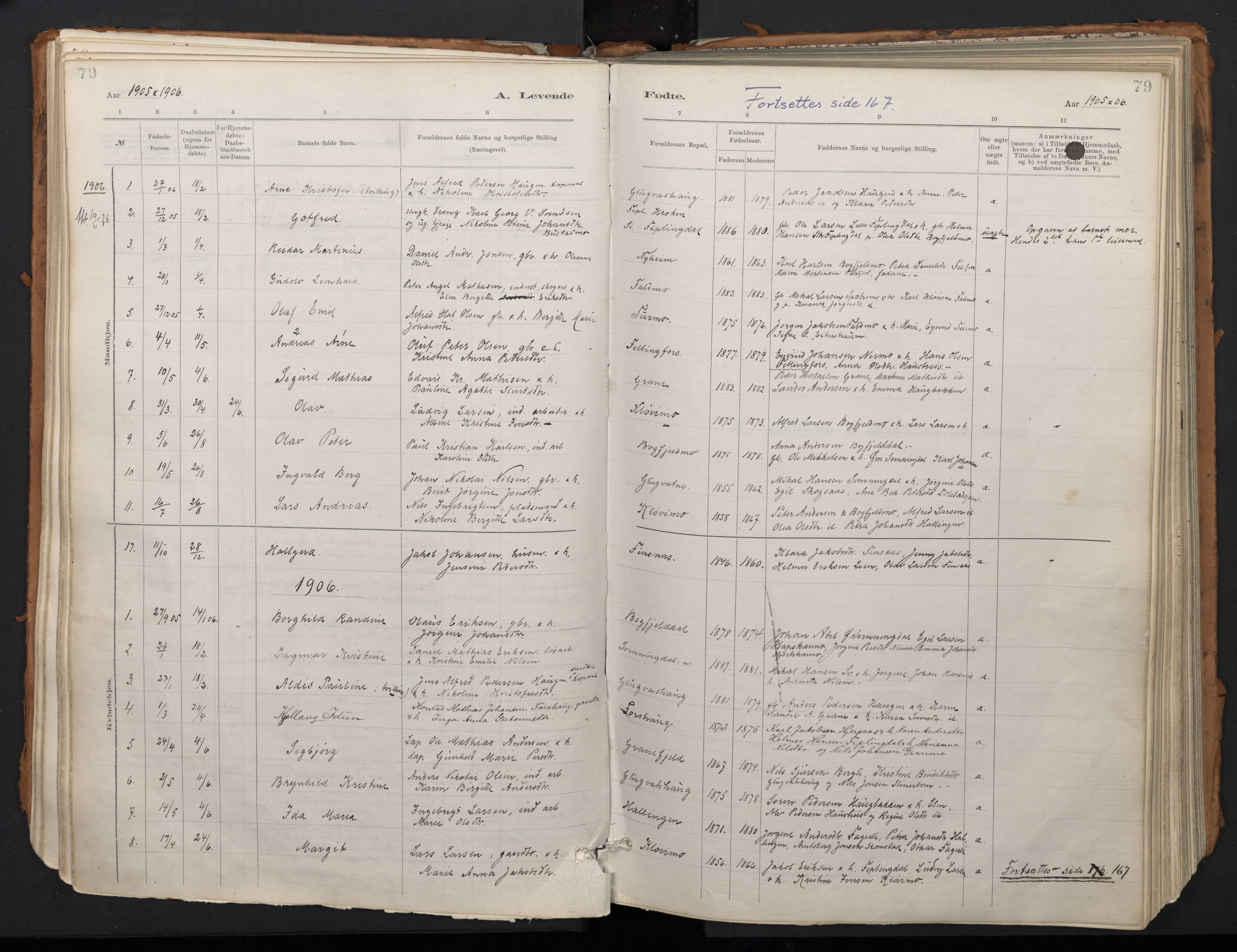 Ministerialprotokoller, klokkerbøker og fødselsregistre - Nordland, SAT/A-1459/824/L0338: Parish register (official) no. 824A01, 1880-1915, p. 79
