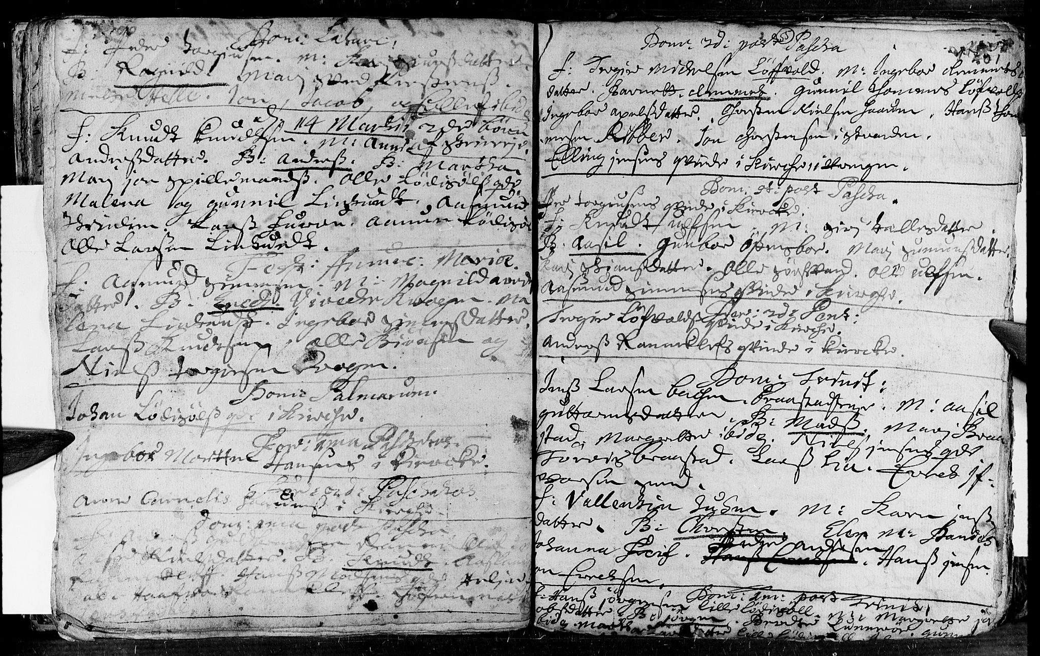 Øyestad sokneprestkontor, AV/SAK-1111-0049/F/Fa/L0002: Parish register (official) no. A 2, 1692-1722, p. 56