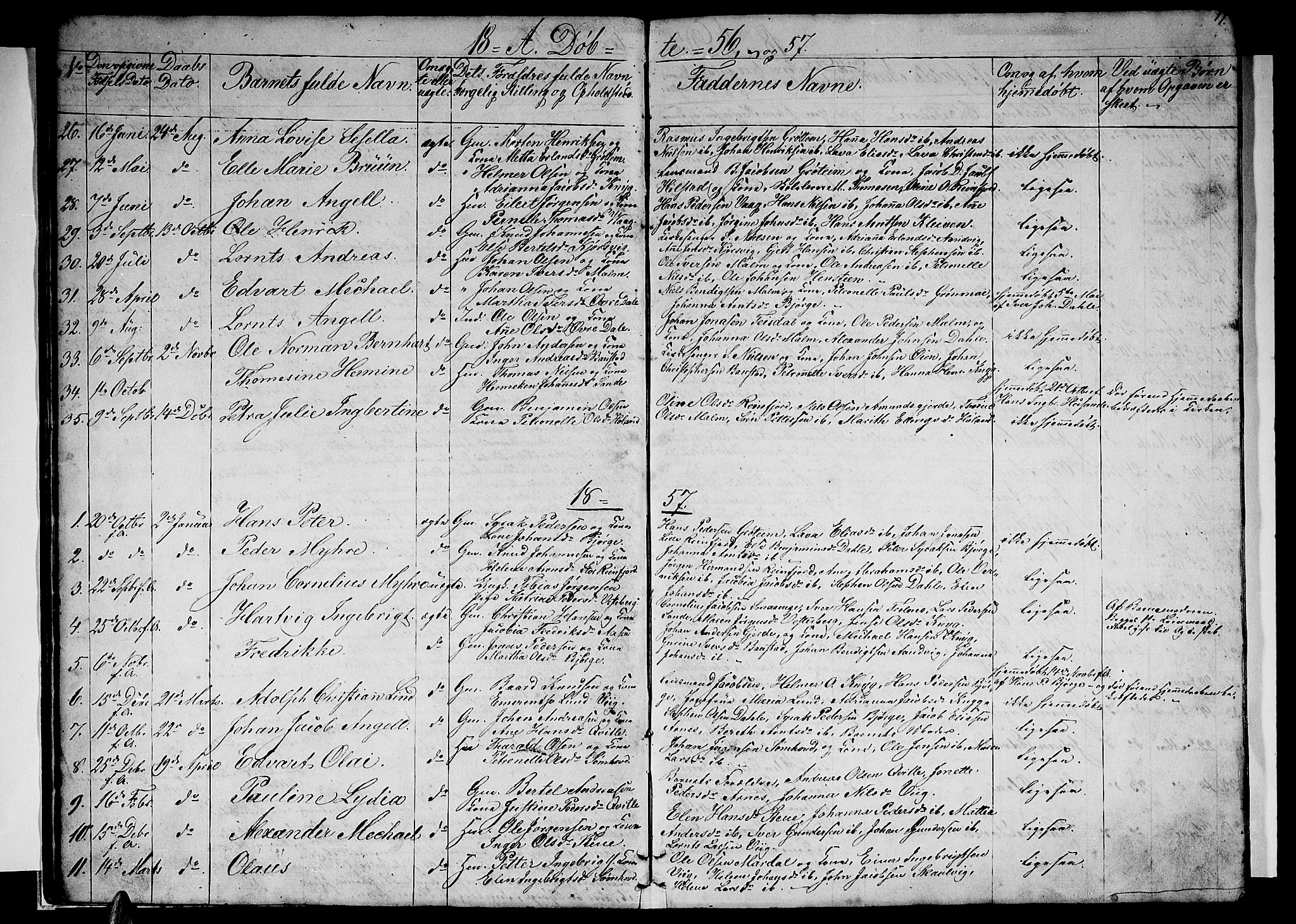 Ministerialprotokoller, klokkerbøker og fødselsregistre - Nordland, SAT/A-1459/812/L0187: Parish register (copy) no. 812C05, 1850-1883, p. 17