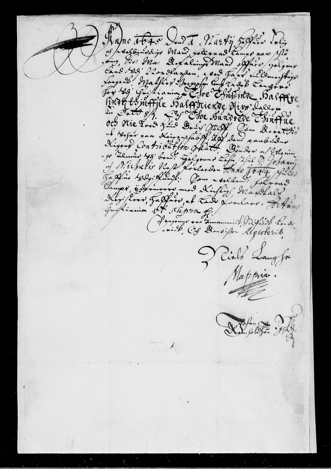 Rentekammeret inntil 1814, Reviderte regnskaper, Lensregnskaper, AV/RA-EA-5023/R/Rb/Rbz/L0033: Nordlandenes len, 1638-1647