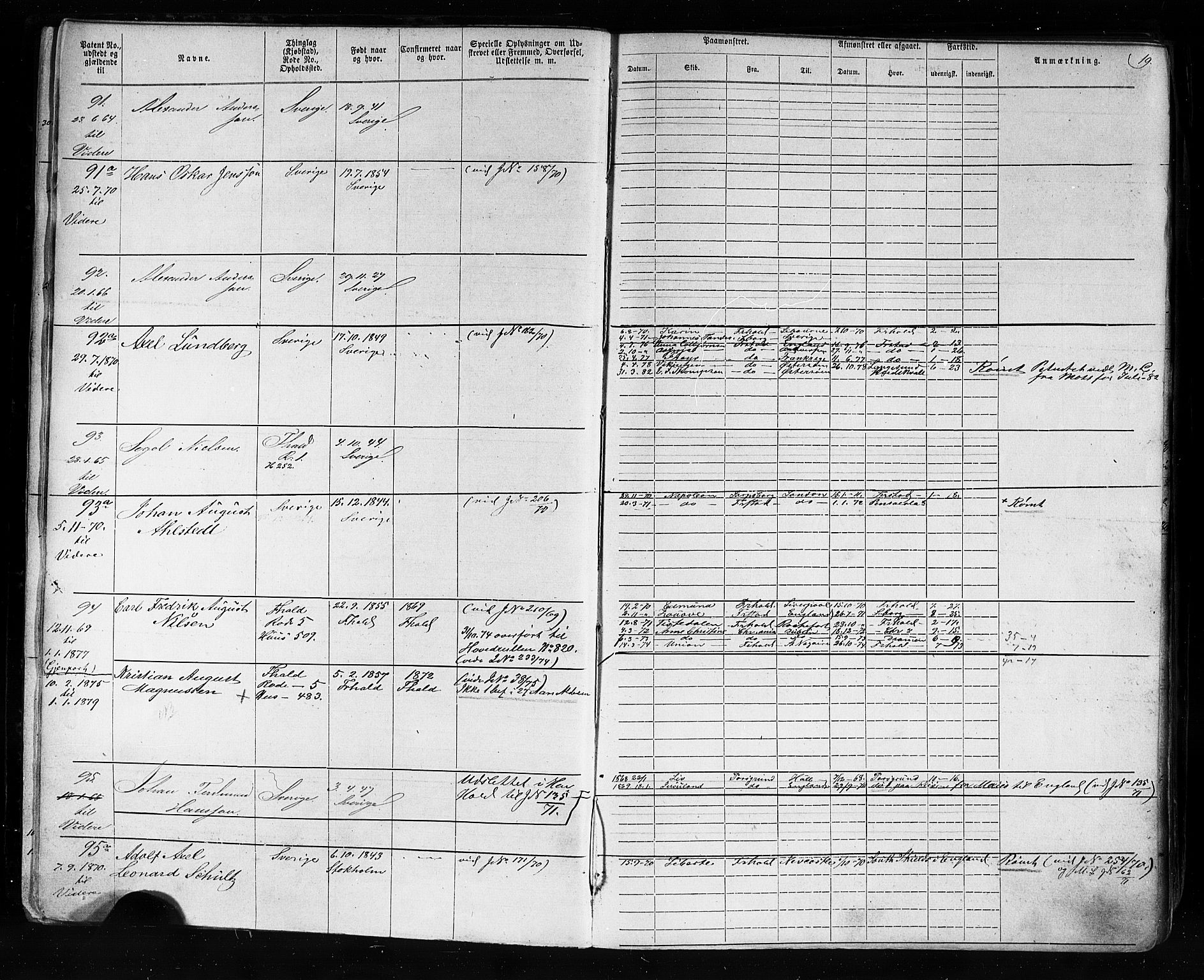 Halden mønstringskontor, AV/SAO-A-10569a/F/Fc/Fca/L0002: Annotasjonsrulle, 1868-1875, p. 23