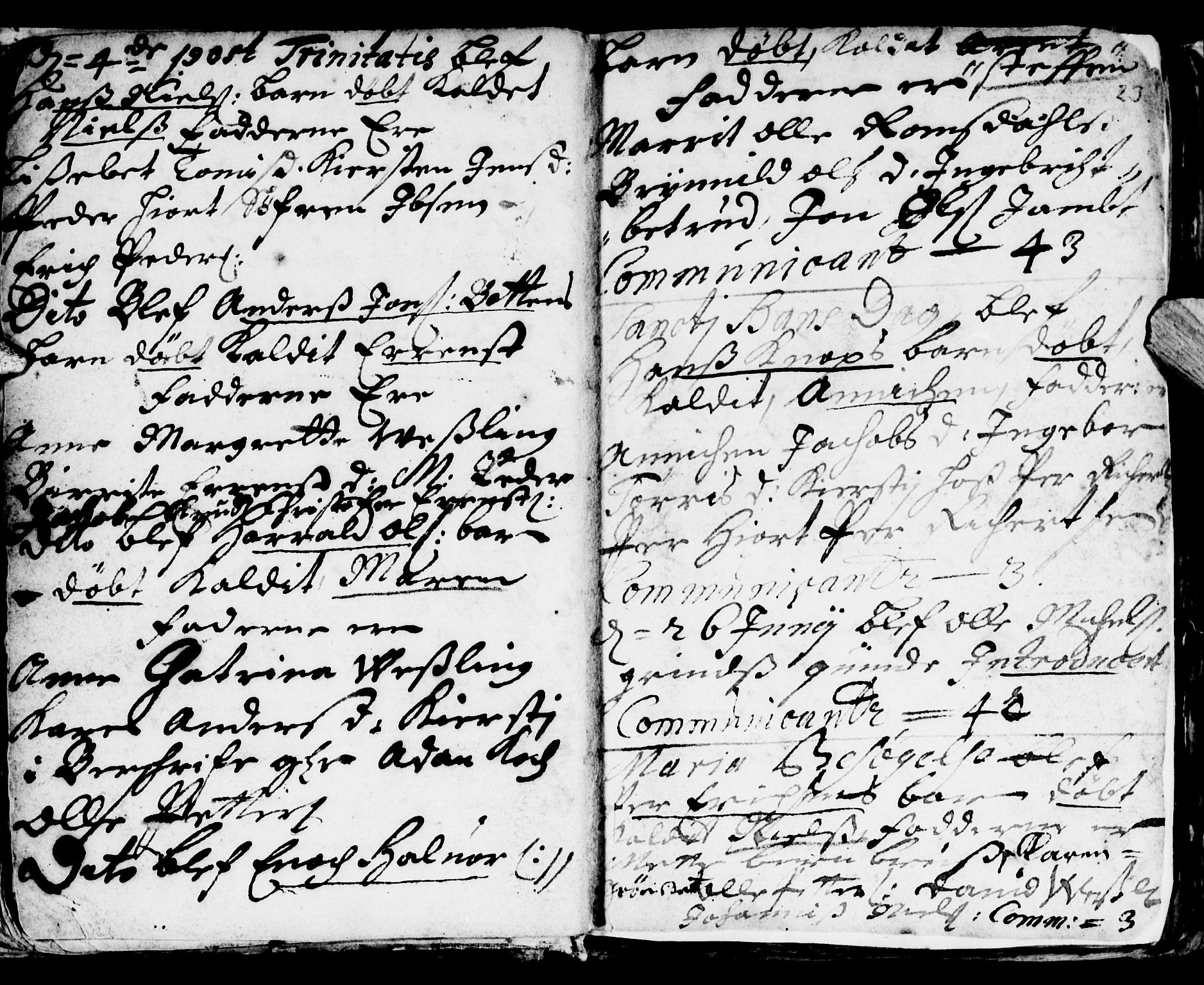 Ministerialprotokoller, klokkerbøker og fødselsregistre - Sør-Trøndelag, SAT/A-1456/681/L0923: Parish register (official) no. 681A01, 1691-1700, p. 23