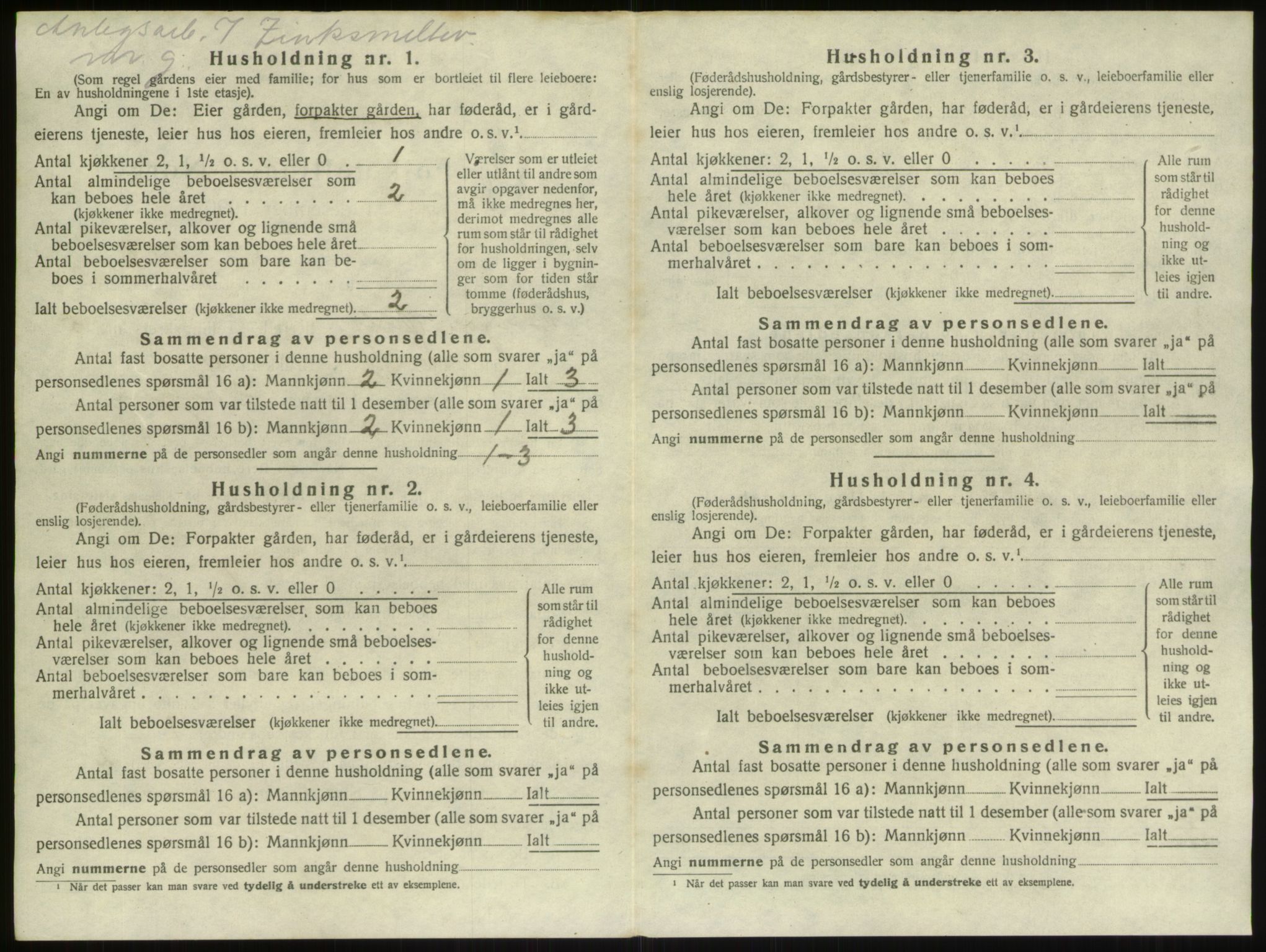 SAO, 1920 census for Borge, 1920, p. 1876