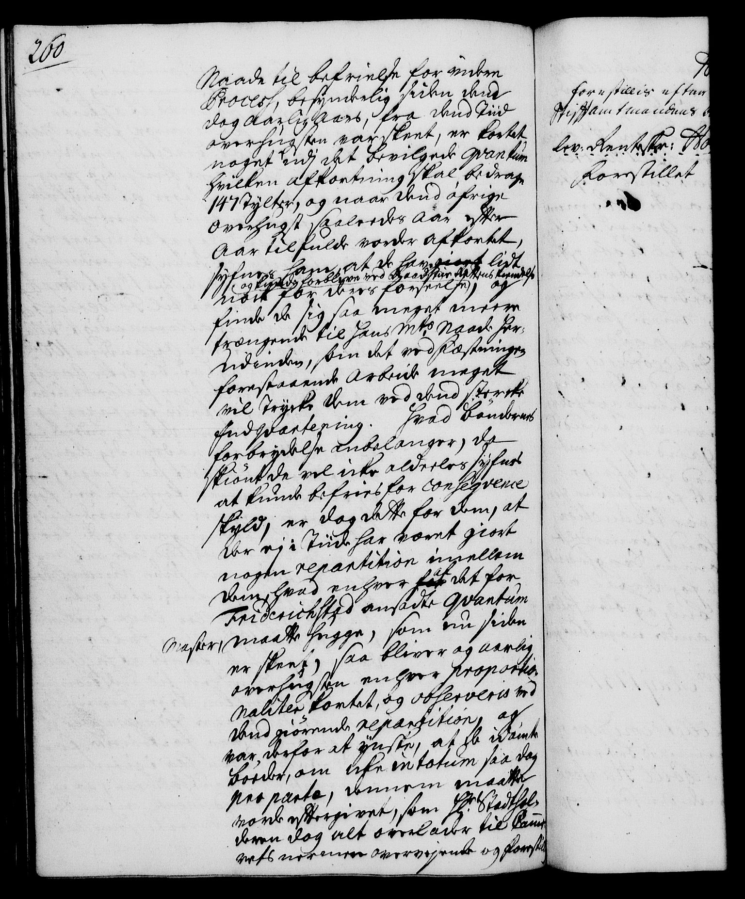 Rentekammeret, Kammerkanselliet, RA/EA-3111/G/Gh/Gha/L0019: Norsk ekstraktmemorialprotokoll (merket RK 53.64), 1736-1737, p. 260