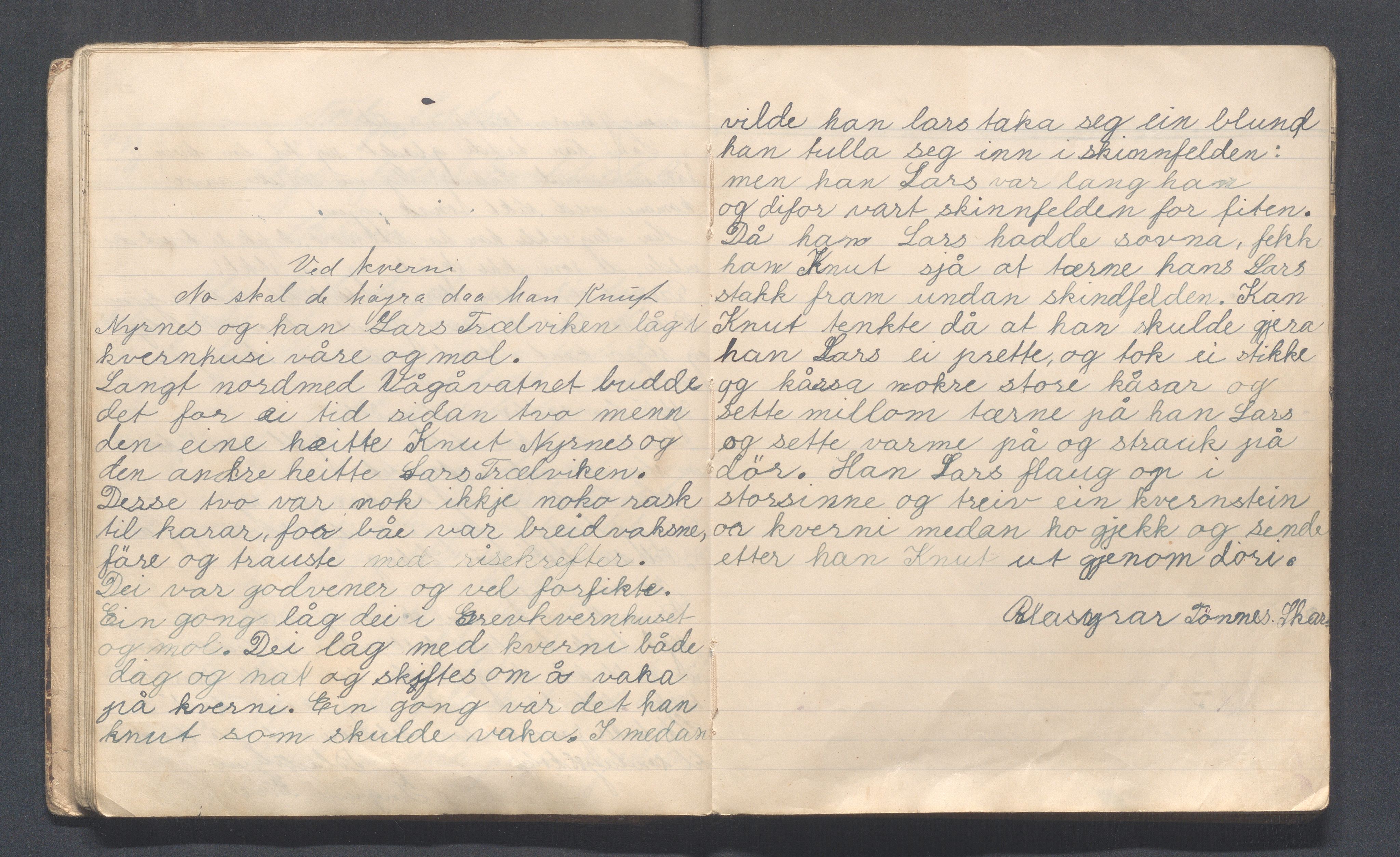 Hå kommune - PA 013 Barnelosje "Jadars Framtid" nr. 209, IKAR/K-102220/F/L0003: Nærbøposten, 1933-1938, p. 26