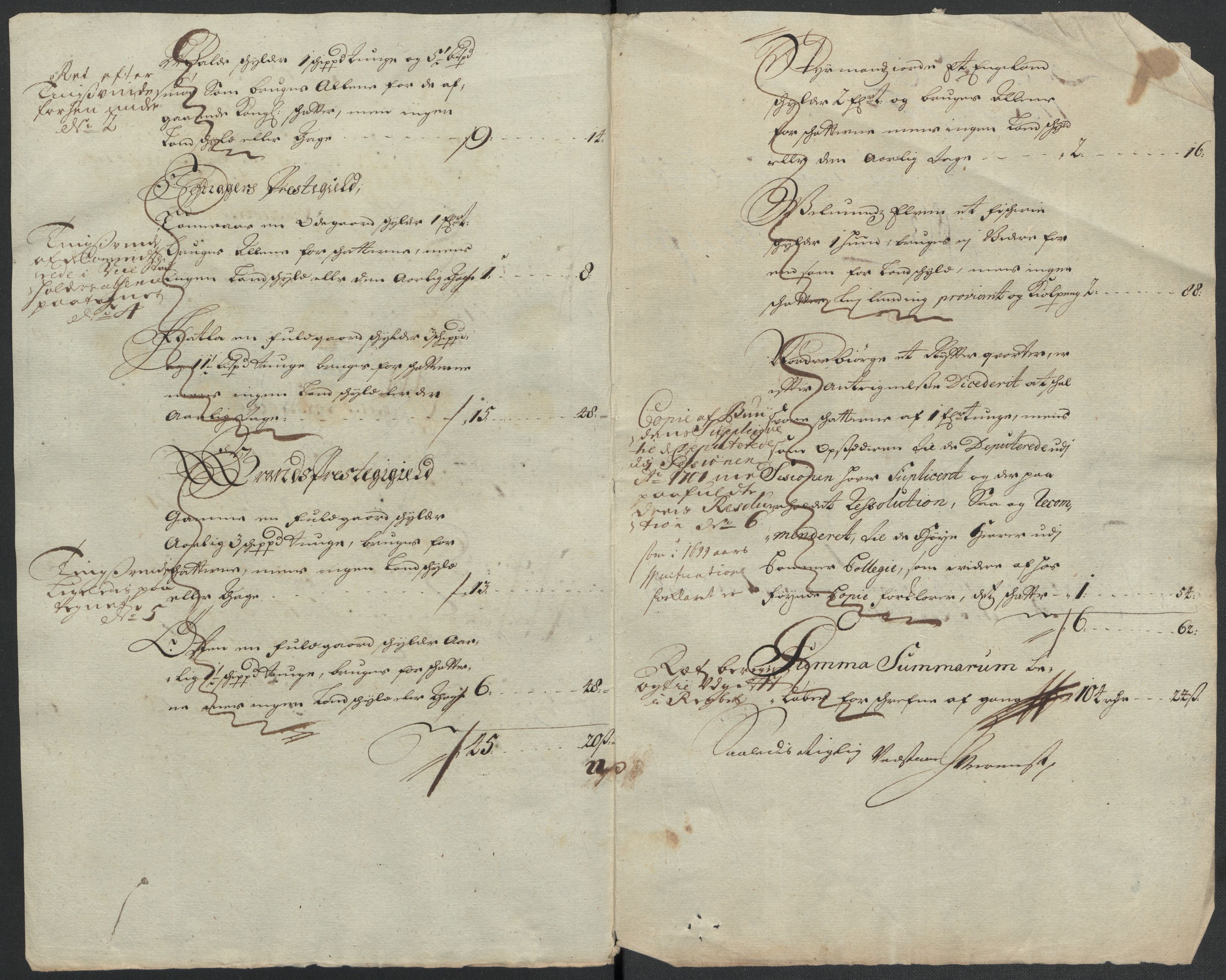 Rentekammeret inntil 1814, Reviderte regnskaper, Fogderegnskap, AV/RA-EA-4092/R18/L1300: Fogderegnskap Hadeland, Toten og Valdres, 1702, p. 418