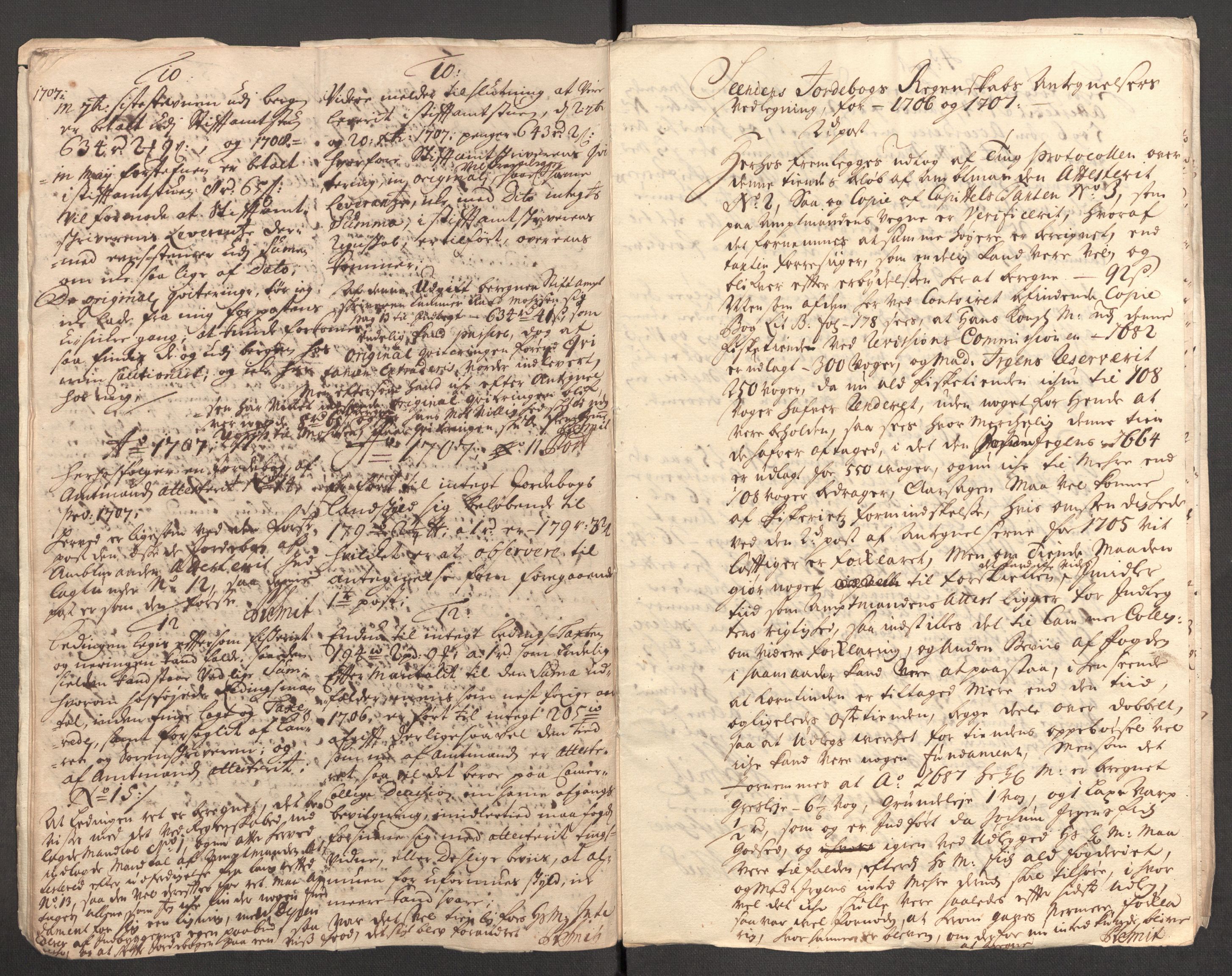 Rentekammeret inntil 1814, Reviderte regnskaper, Fogderegnskap, AV/RA-EA-4092/R68/L4756: Fogderegnskap Senja og Troms, 1705-1707, p. 417