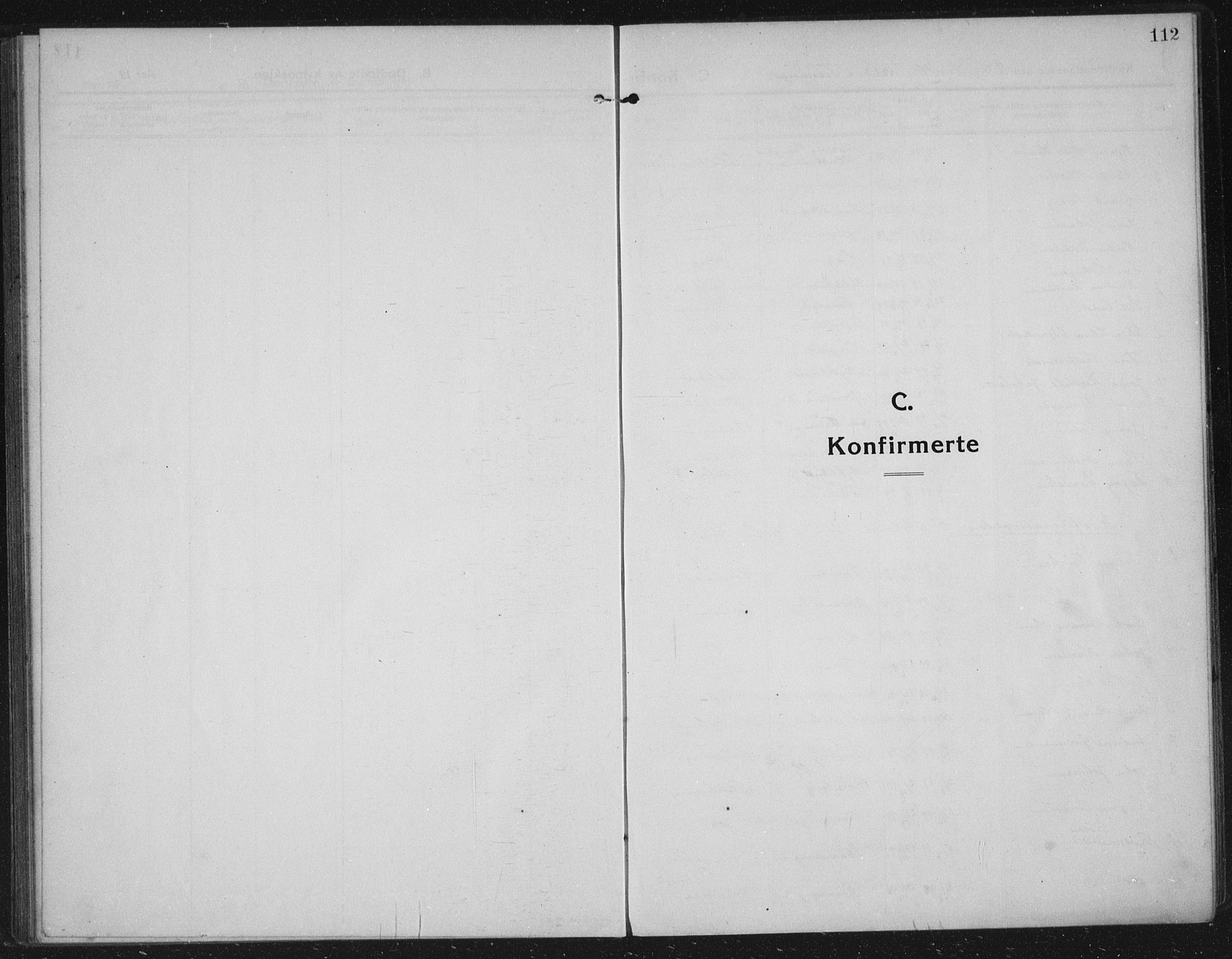 Håland sokneprestkontor, AV/SAST-A-101802/002/C/L0001: Parish register (official) no. A 14, 1913-1927, p. 112