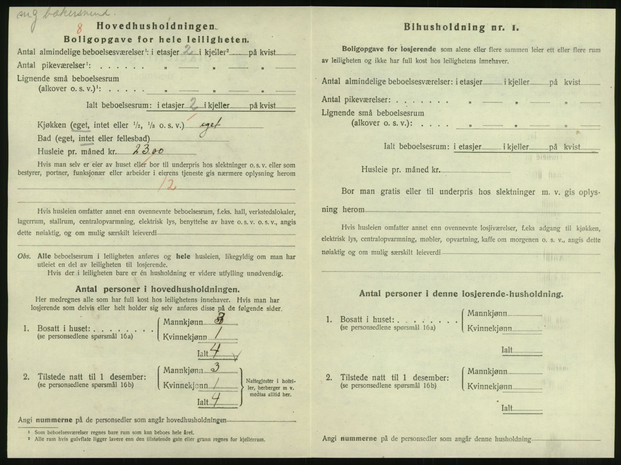 SAT, 1920 census for Steinkjer, 1920, p. 1351