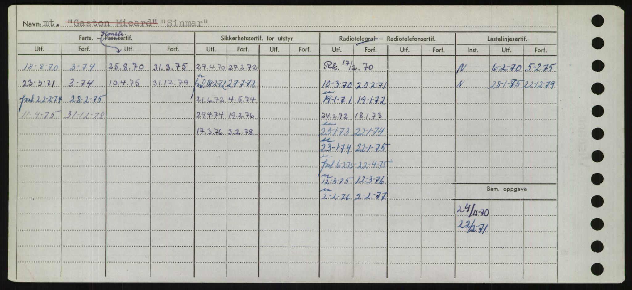 Sjøfartsdirektoratet med forløpere, Skipsmålingen, AV/RA-S-1627/H/Hd/L0033: Fartøy, Sevi-Sjø, p. 204