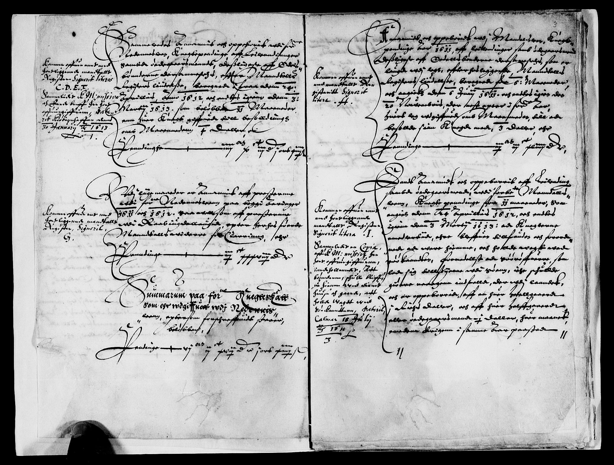 Rentekammeret inntil 1814, Reviderte regnskaper, Lensregnskaper, AV/RA-EA-5023/R/Rb/Rbq/L0005: Nedenes len. Mandals len. Råbyggelag., 1612-1614