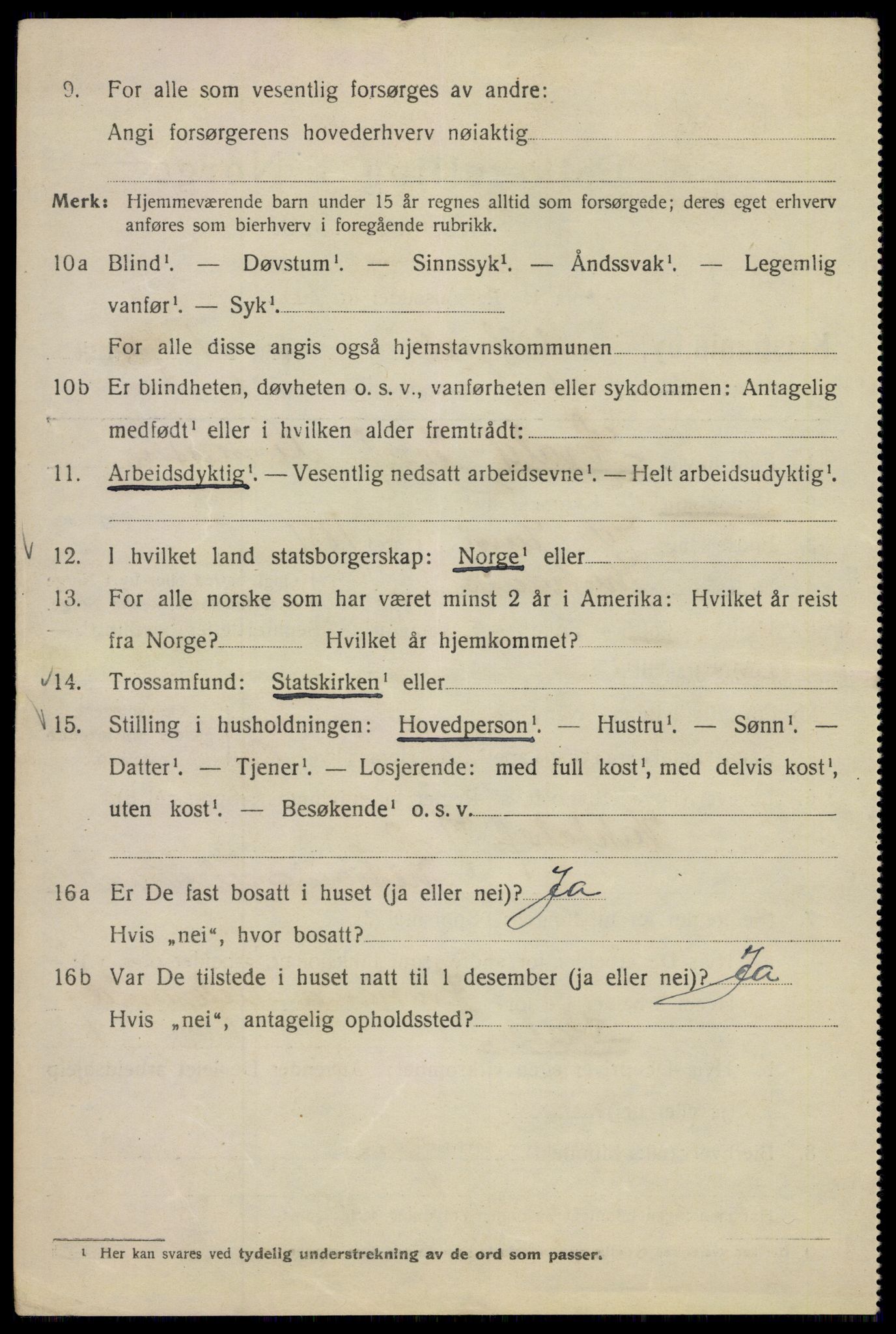 SAO, 1920 census for Kristiania, 1920, p. 394414