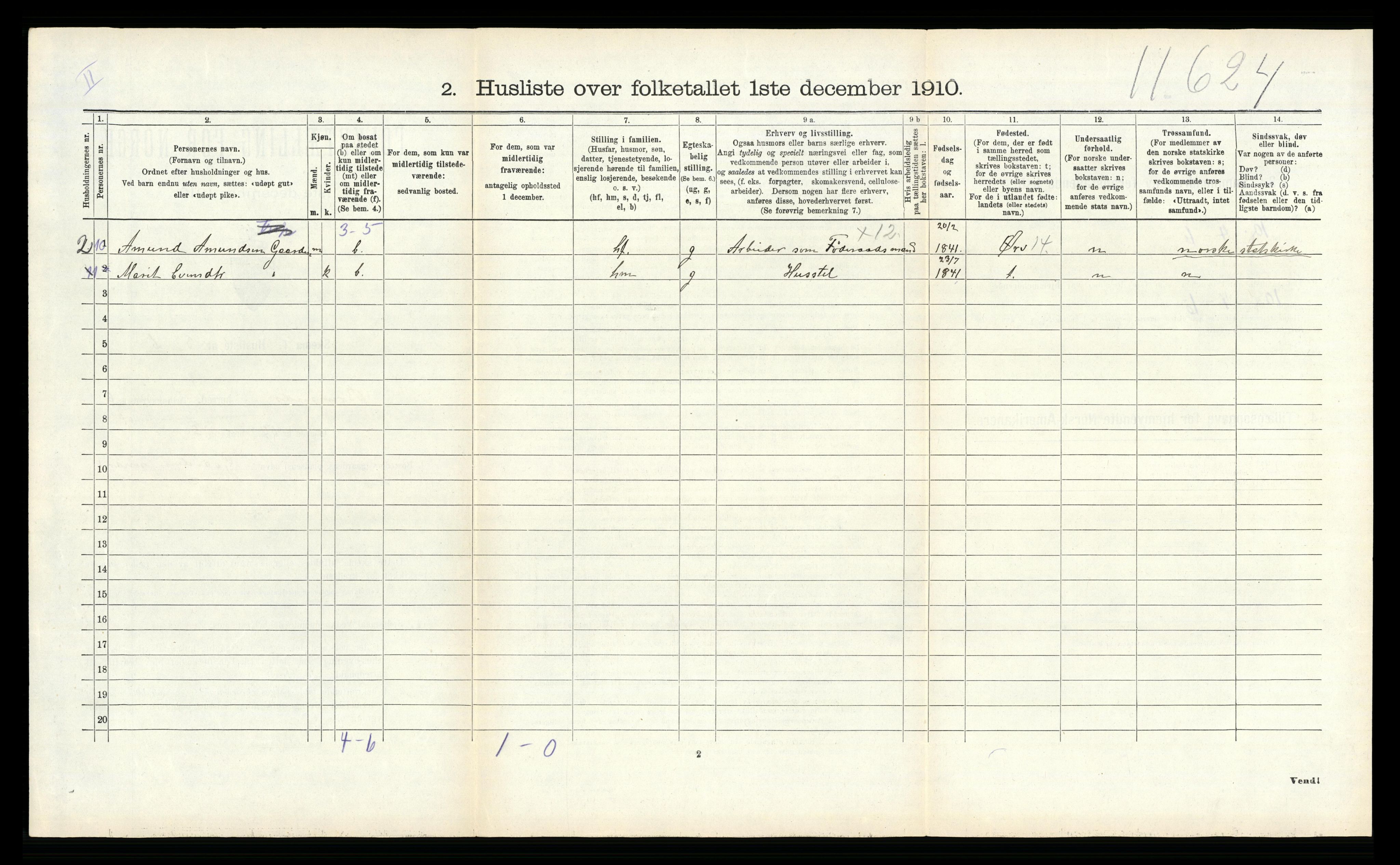 RA, 1910 census for Bremsnes, 1910, p. 821