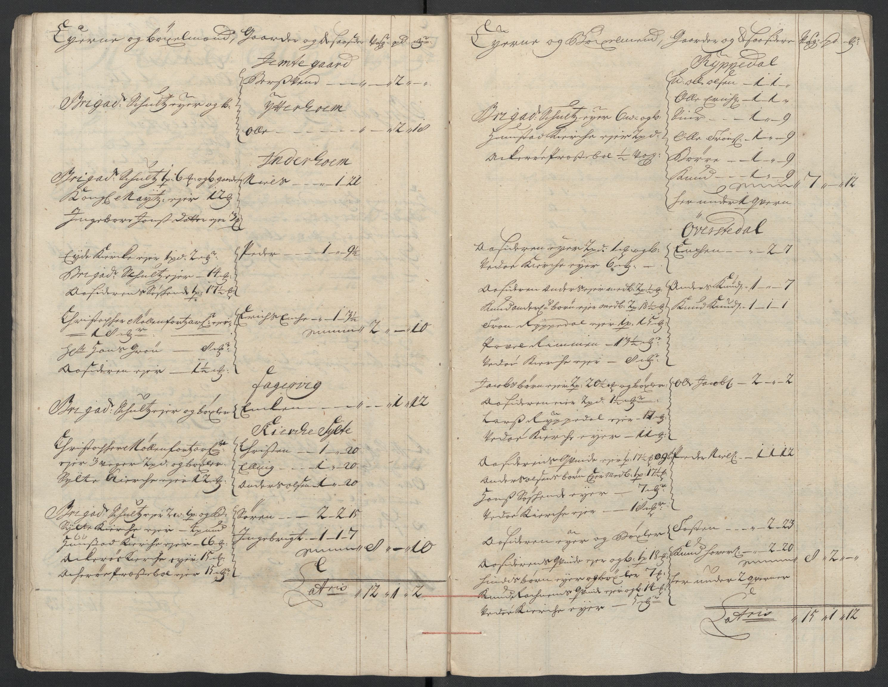 Rentekammeret inntil 1814, Reviderte regnskaper, Fogderegnskap, AV/RA-EA-4092/R55/L3658: Fogderegnskap Romsdal, 1707-1708, p. 224