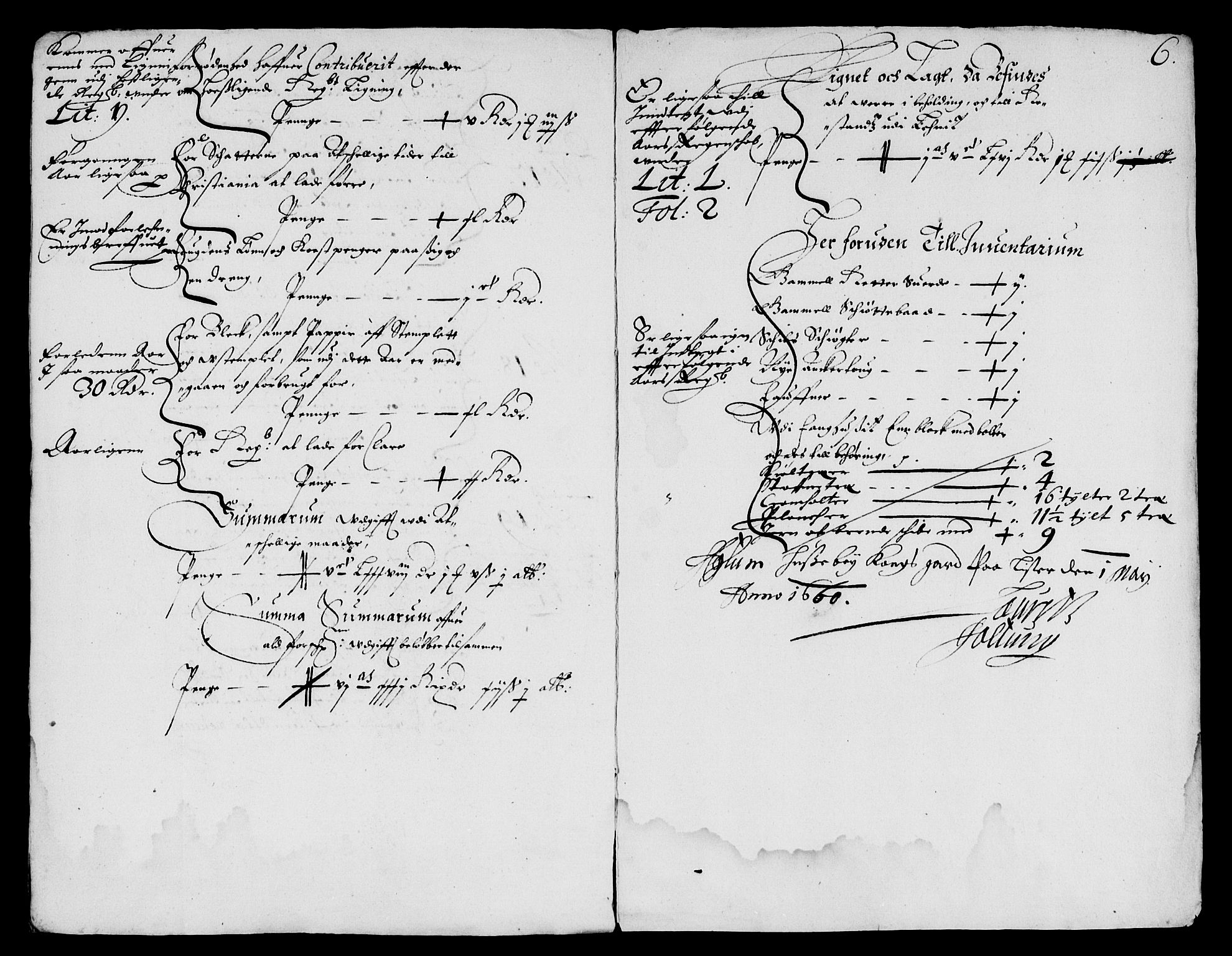 Rentekammeret inntil 1814, Reviderte regnskaper, Lensregnskaper, AV/RA-EA-5023/R/Rb/Rbr/L0022: Lista len, 1658-1660