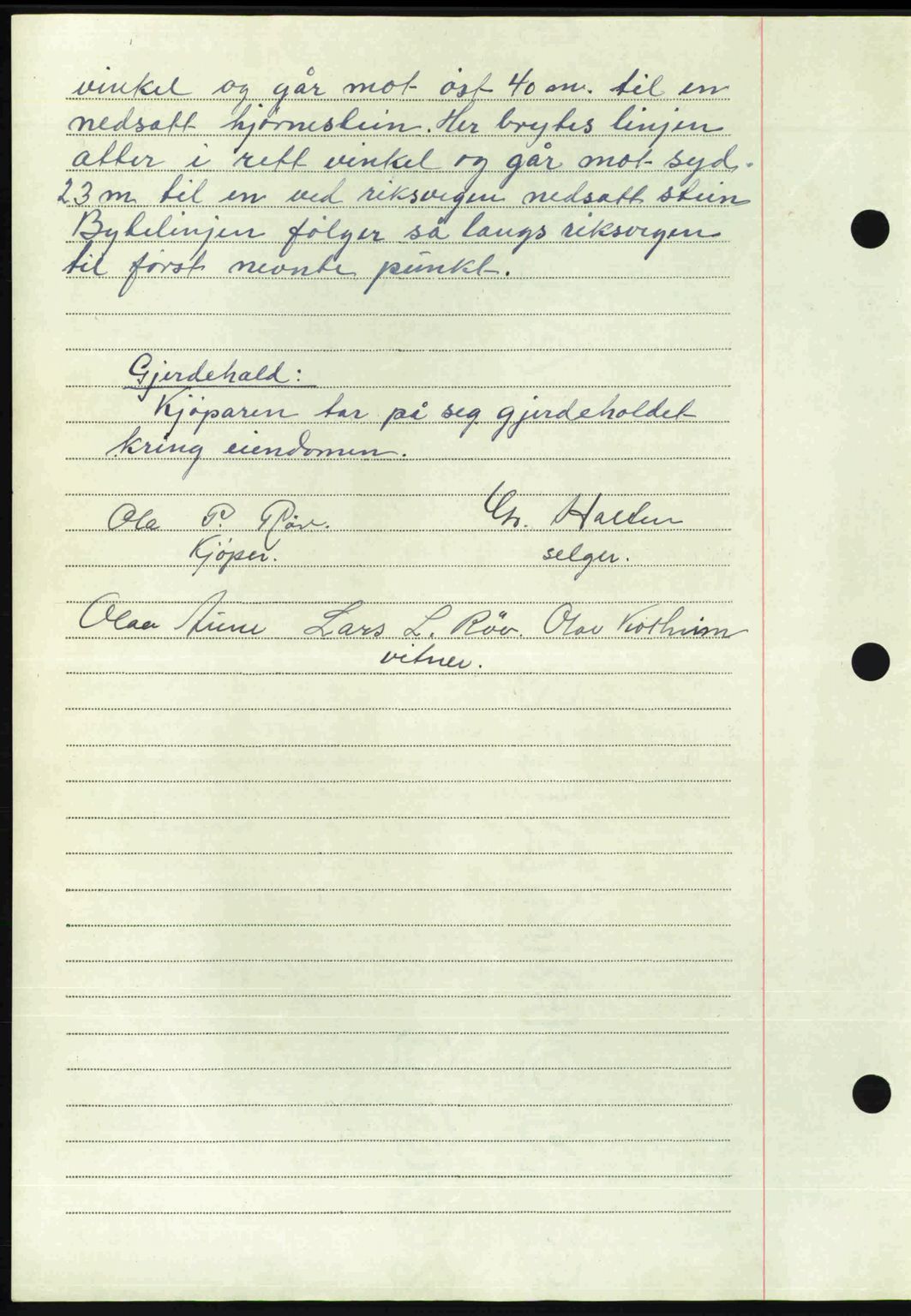 Nordmøre sorenskriveri, AV/SAT-A-4132/1/2/2Ca: Mortgage book no. A105, 1947-1947, Diary no: : 1961/1947