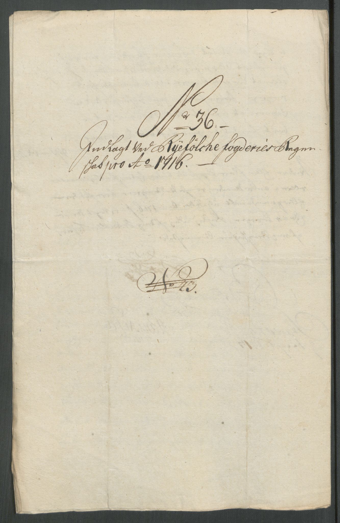 Rentekammeret inntil 1814, Reviderte regnskaper, Fogderegnskap, AV/RA-EA-4092/R47/L2869: Fogderegnskap Ryfylke, 1716, p. 249