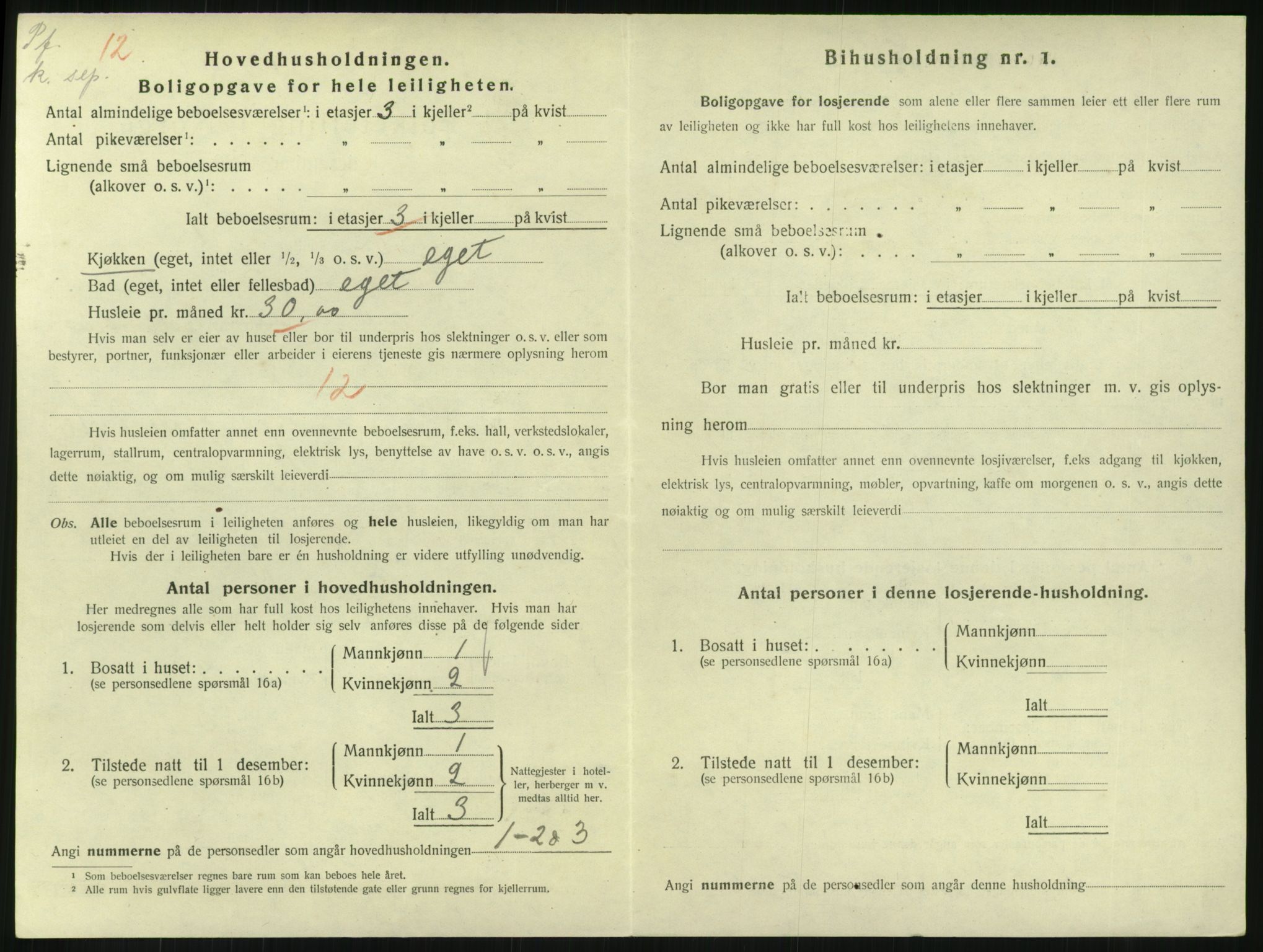 SAKO, 1920 census for Horten, 1920, p. 3140