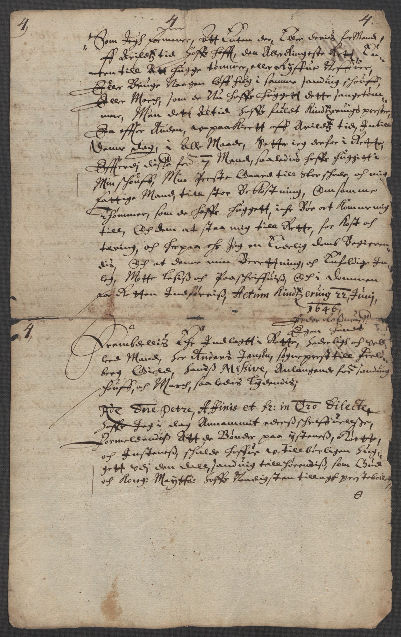 Riksarkivets diplomsamling, AV/RA-EA-5965/F15/L0037: Prestearkiv - Hordaland, 1577-1733, p. 63