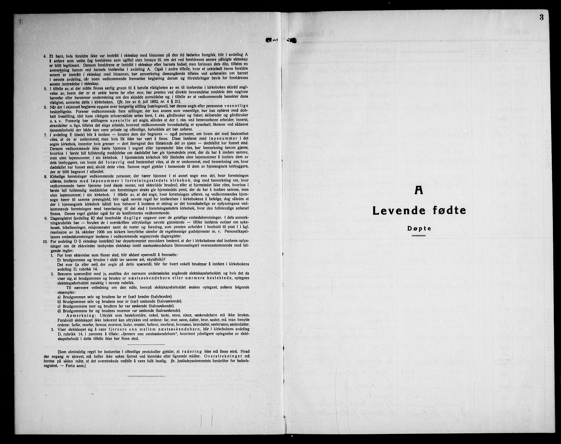 Kråkstad prestekontor Kirkebøker, SAO/A-10125a/G/Ga/L0003: Parish register (copy) no. I 3, 1935-1950, p. 3