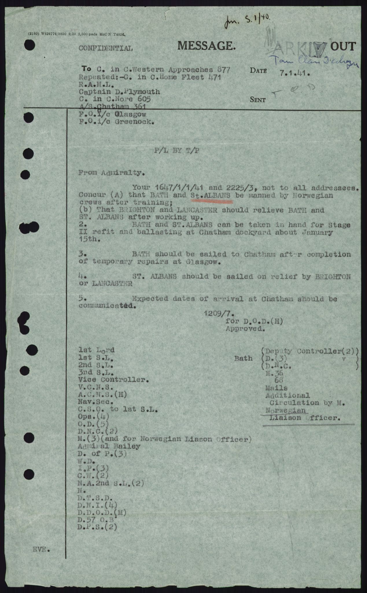 Forsvaret, Sjøforsvarets overkommando, AV/RA-RAFA-2035/D/Dc/L0194: --, 1941-1944, p. 228