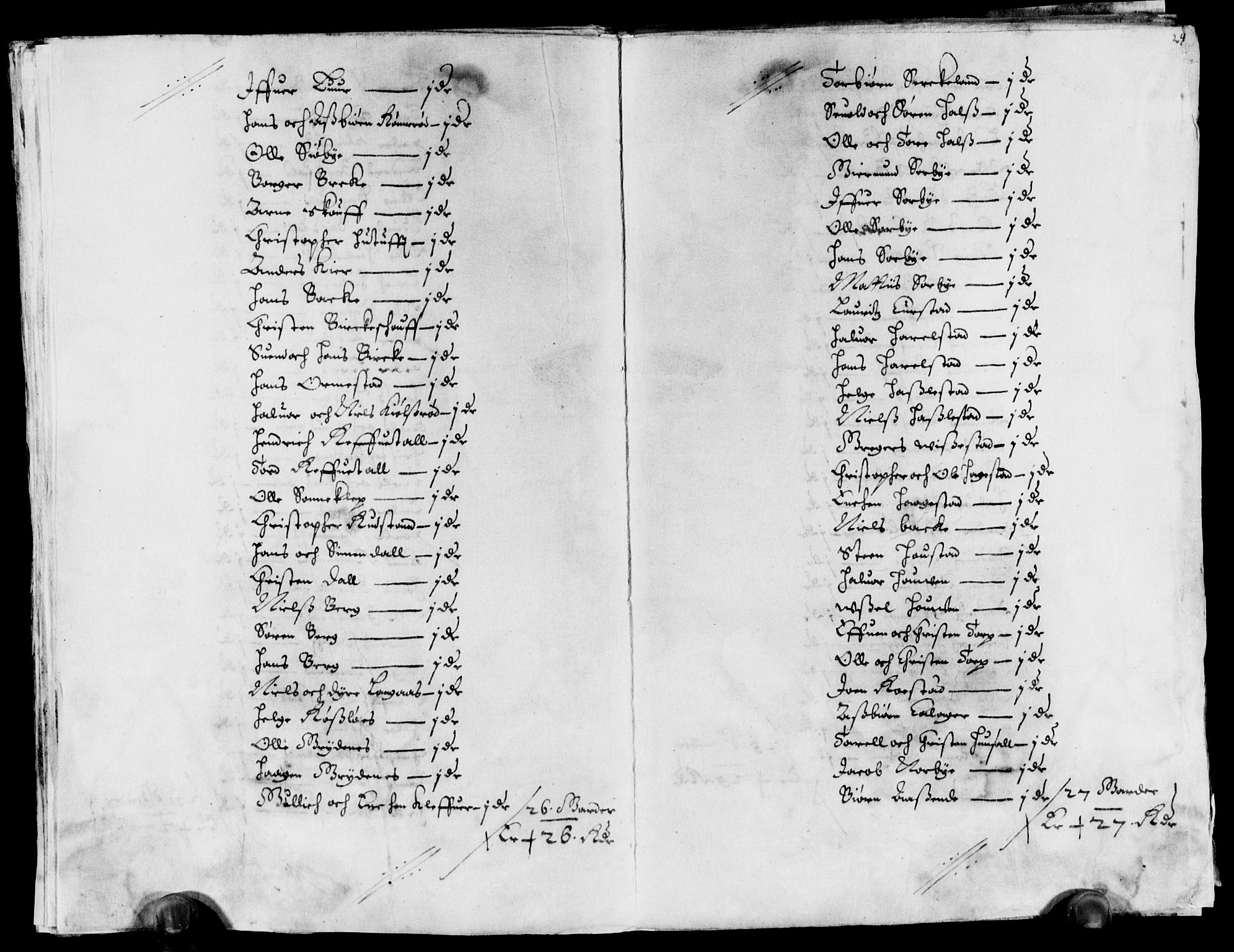 Rentekammeret inntil 1814, Reviderte regnskaper, Lensregnskaper, AV/RA-EA-5023/R/Rb/Rbo/L0027: Tønsberg len, 1645-1647