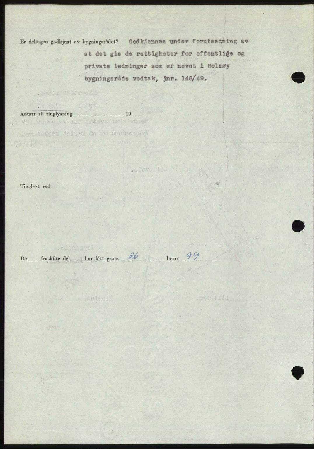 Romsdal sorenskriveri, AV/SAT-A-4149/1/2/2C: Mortgage book no. A35, 1950-1950, Diary no: : 3817/1950