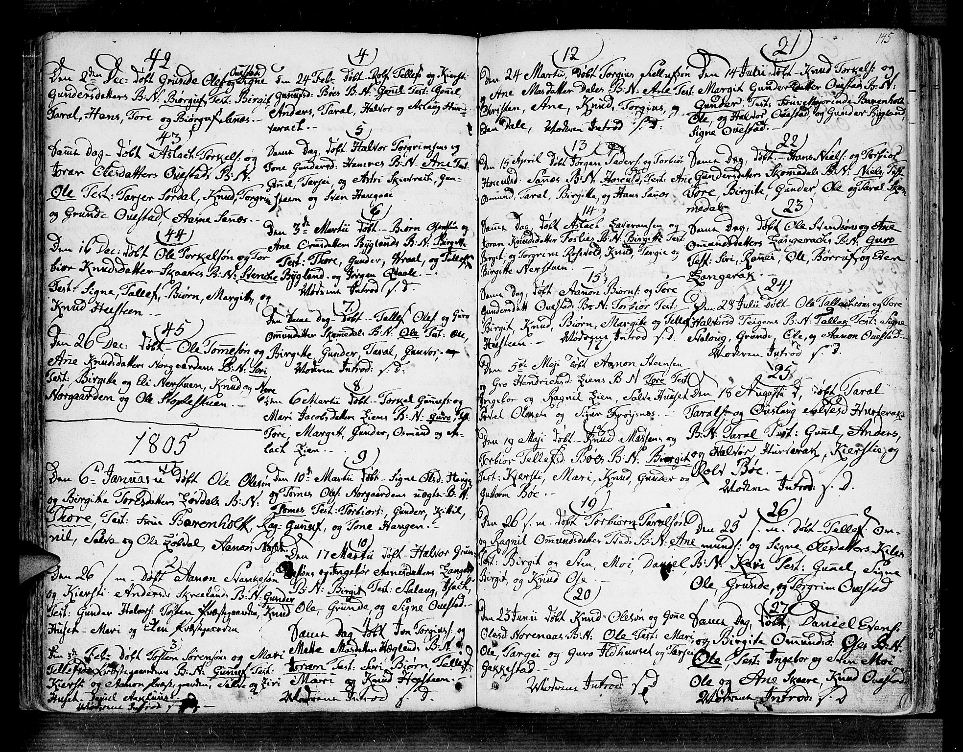 Bygland sokneprestkontor, SAK/1111-0006/F/Fa/Fab/L0002: Parish register (official) no. A 2, 1766-1816, p. 139