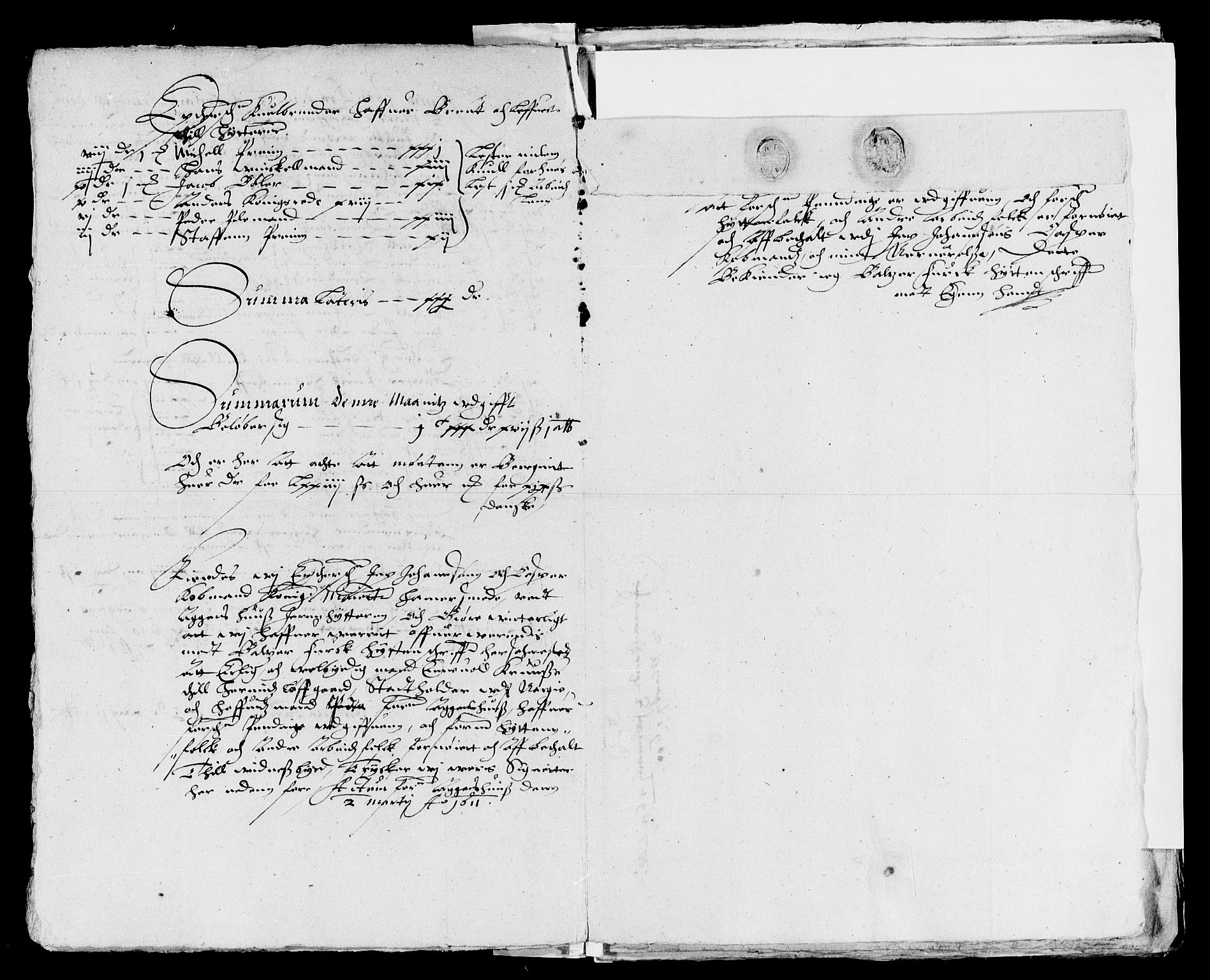 Rentekammeret inntil 1814, Reviderte regnskaper, Lensregnskaper, AV/RA-EA-5023/R/Rb/Rba/L0028: Akershus len, 1610-1612