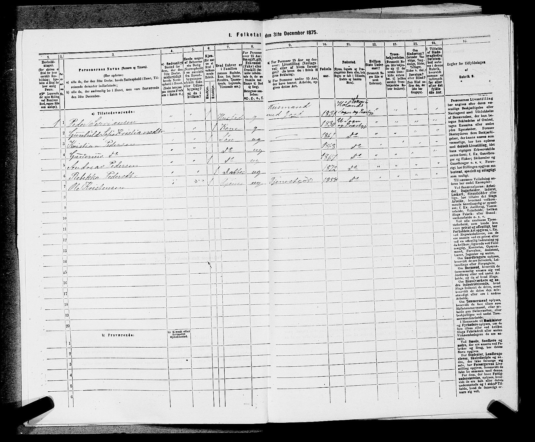 RA, 1875 census for 0224P Aurskog, 1875, p. 145