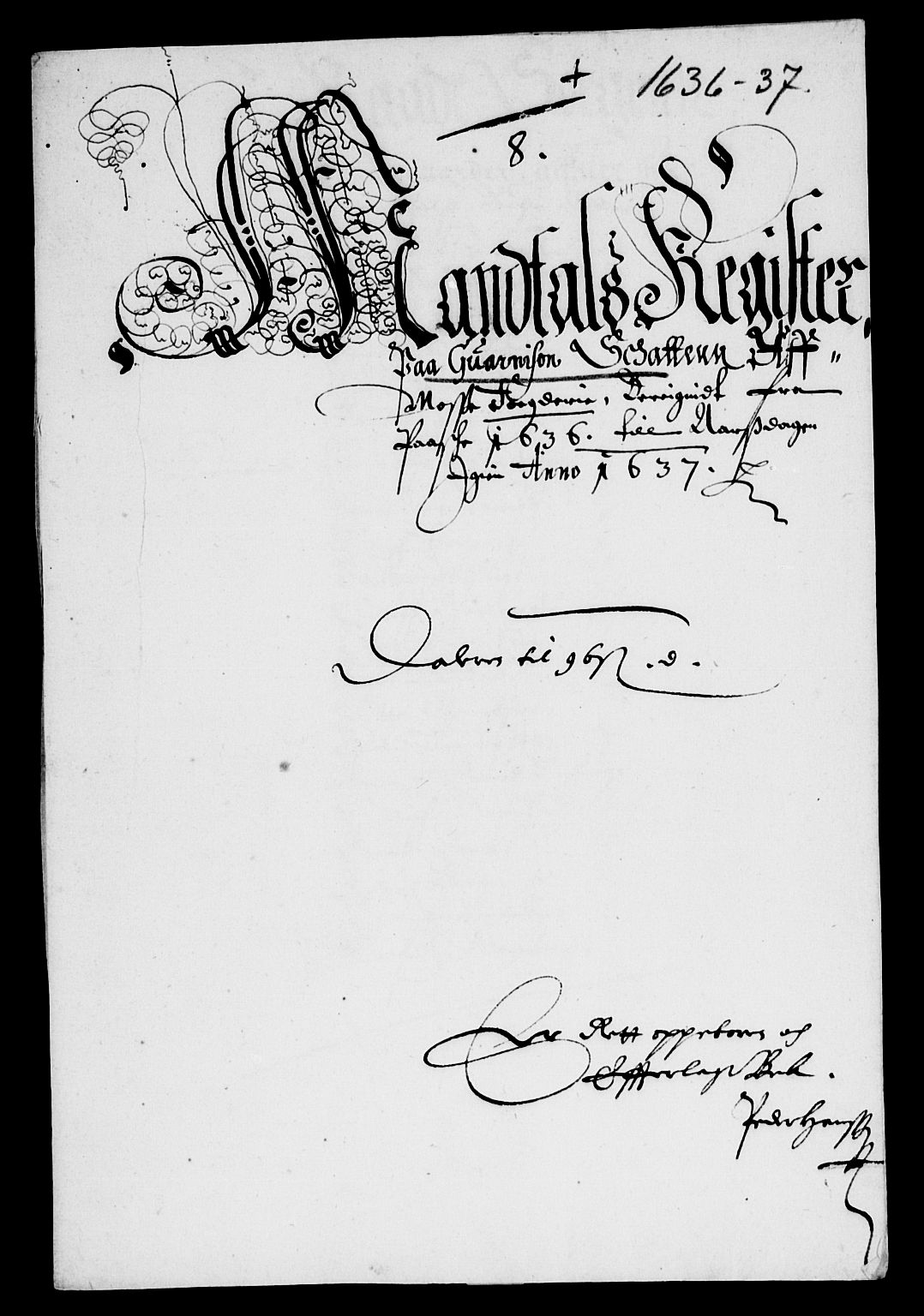 Rentekammeret inntil 1814, Reviderte regnskaper, Lensregnskaper, AV/RA-EA-5023/R/Rb/Rba/L0130: Akershus len, 1636-1637