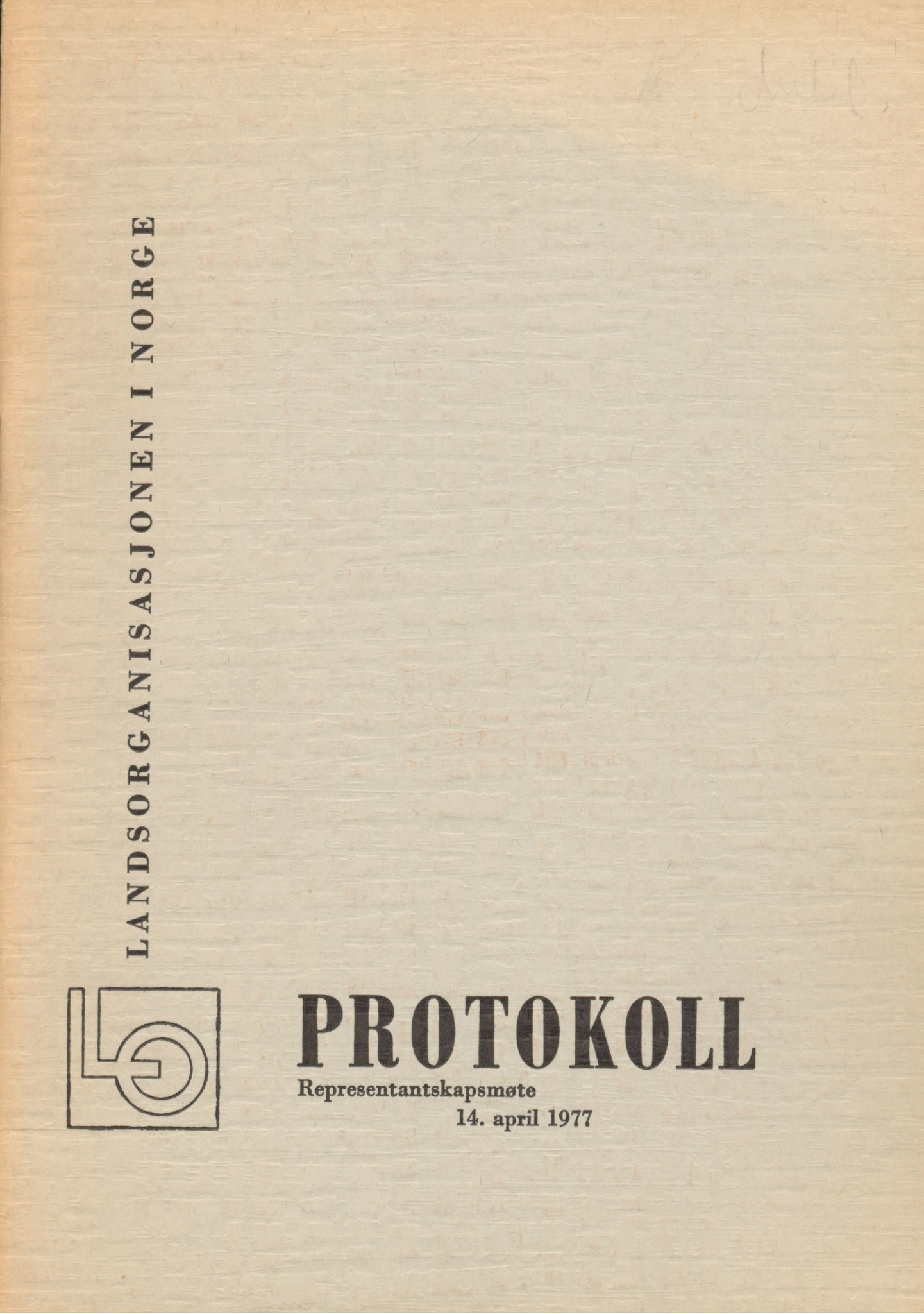 Landsorganisasjonen i Norge, AAB/ARK-1579, 1953-1977, p. 1198