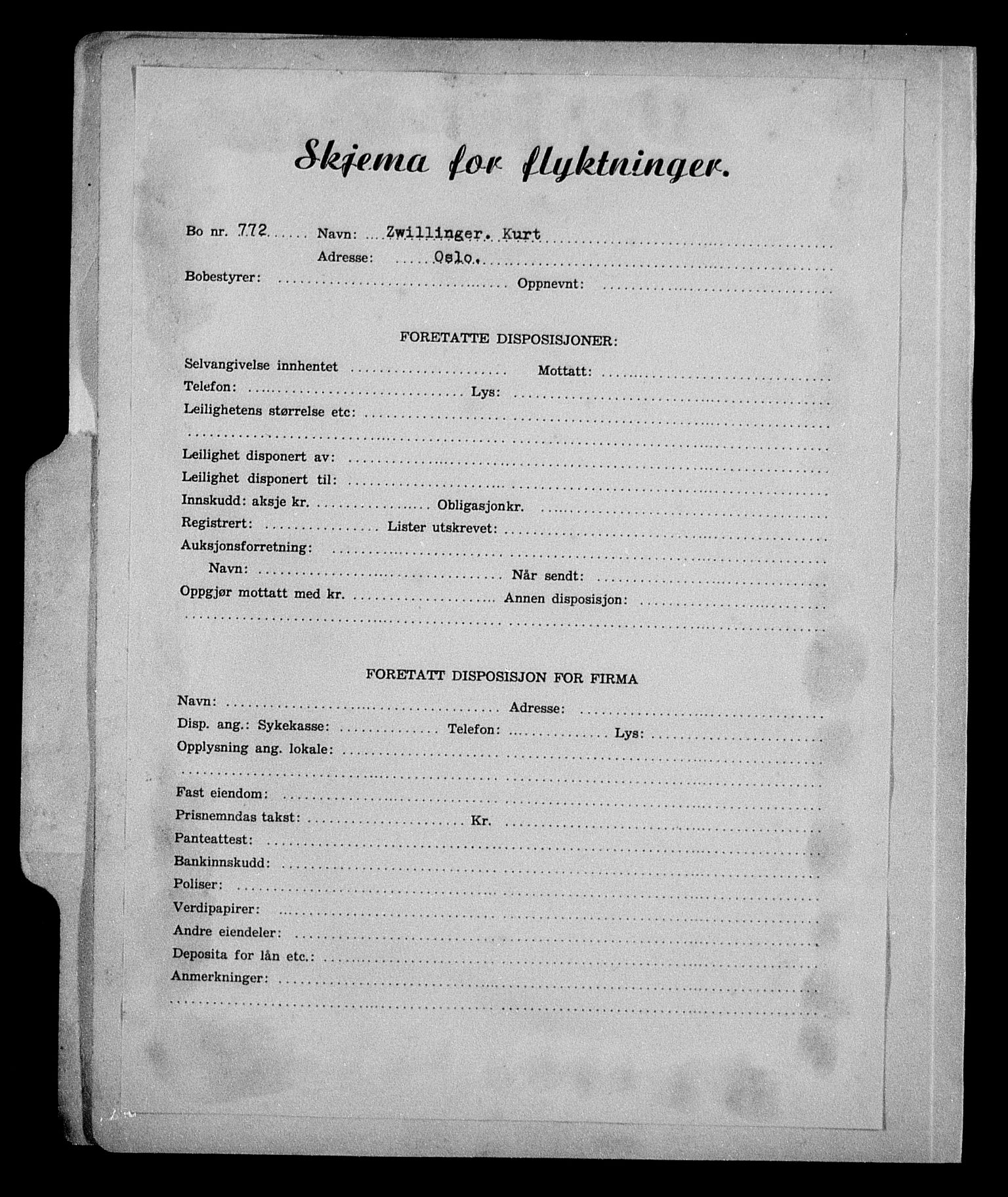 Justisdepartementet, Tilbakeføringskontoret for inndratte formuer, AV/RA-S-1564/H/Hc/Hcc/L0988: --, 1945-1947, p. 359