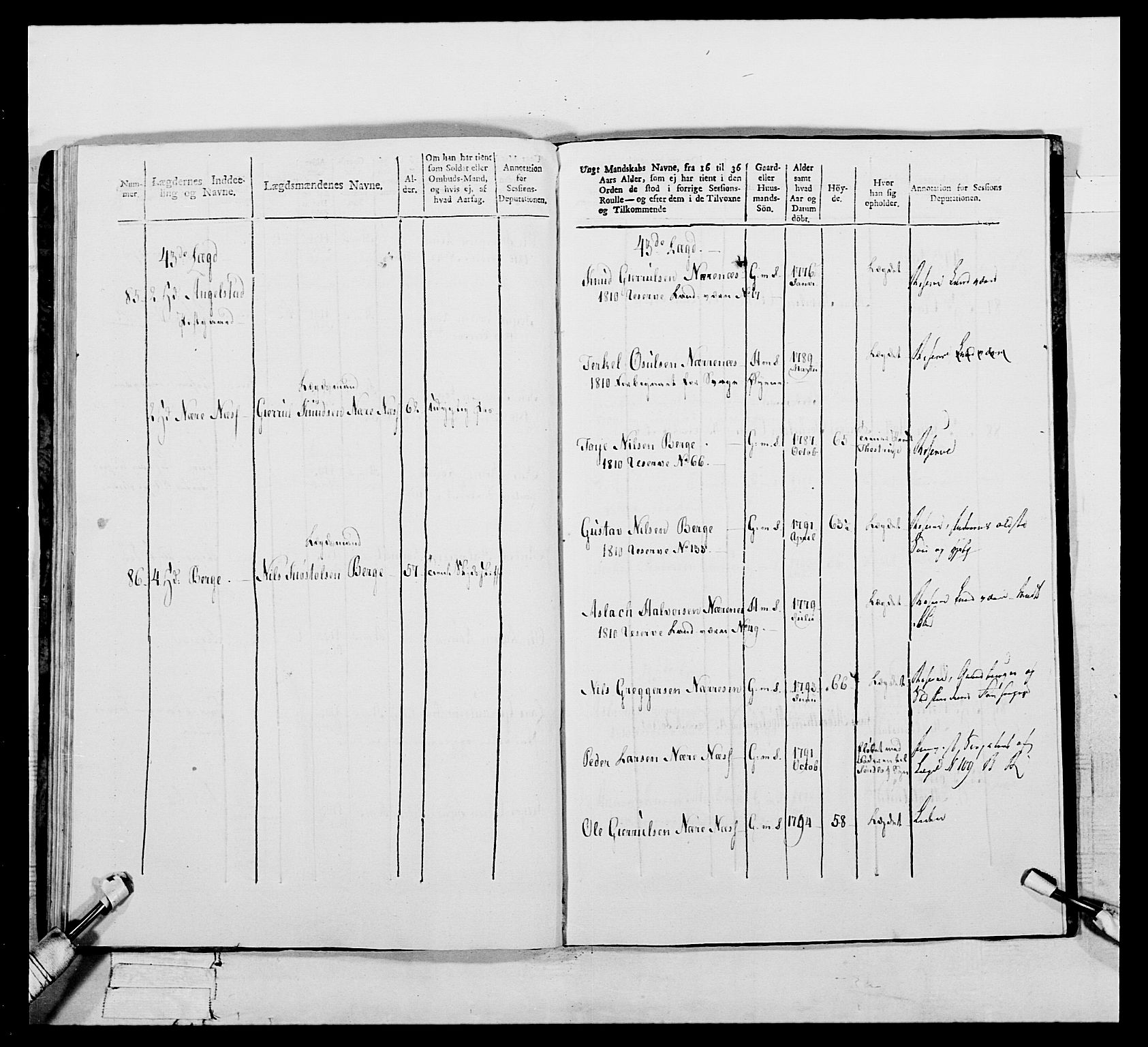 Generalitets- og kommissariatskollegiet, Det kongelige norske kommissariatskollegium, AV/RA-EA-5420/E/Eh/L0112: Vesterlenske nasjonale infanteriregiment, 1812, p. 165