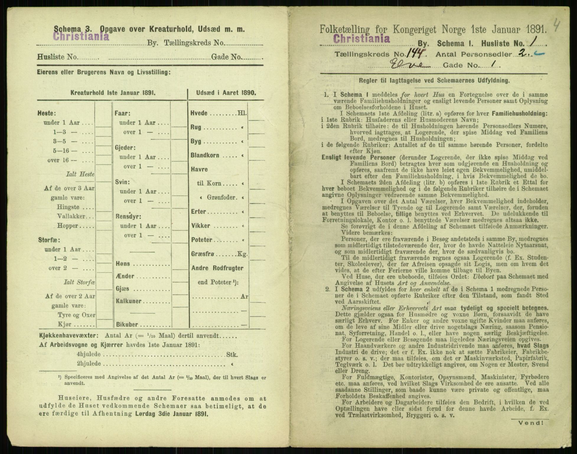 RA, 1891 census for 0301 Kristiania, 1891, p. 78992