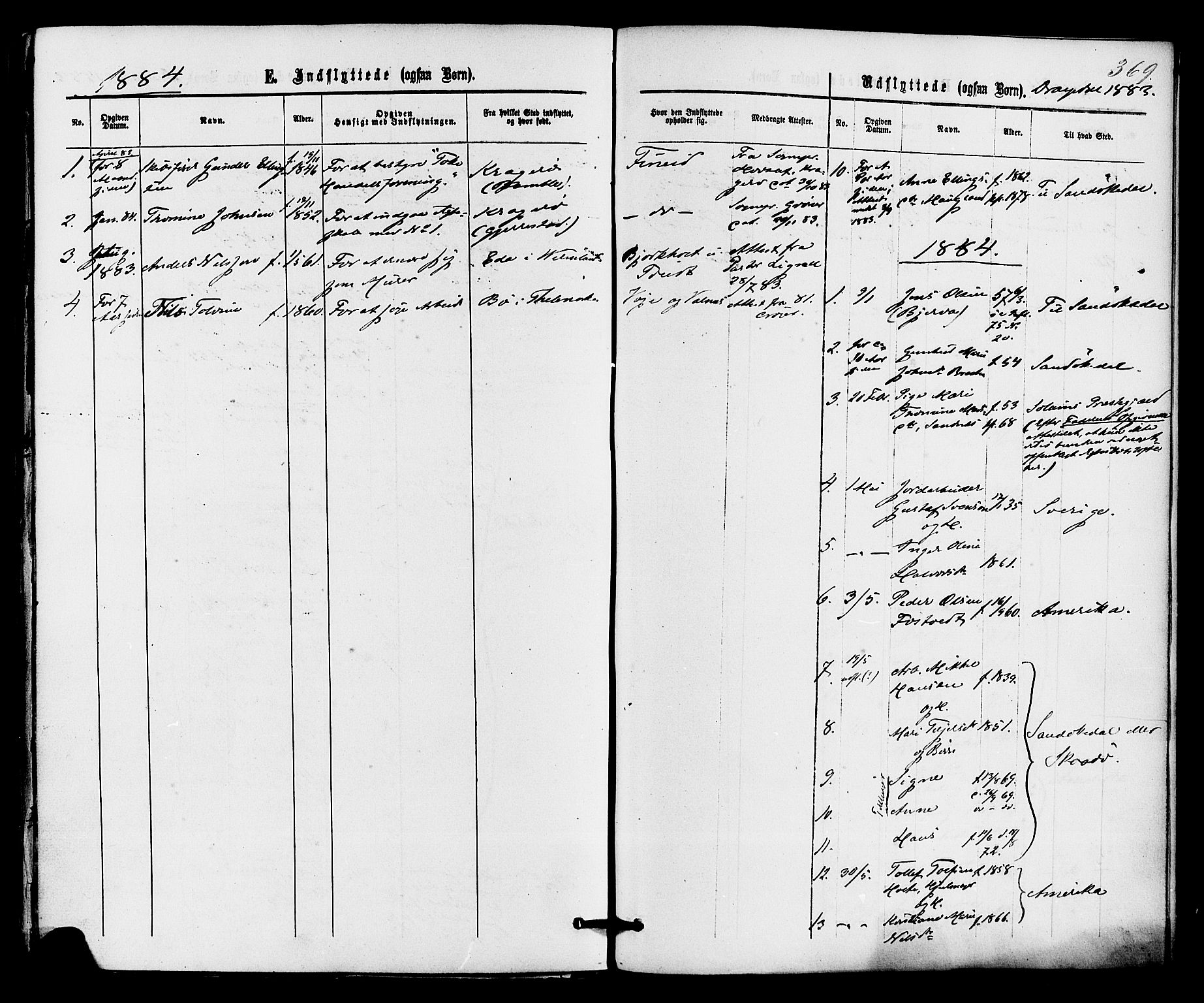Drangedal kirkebøker, SAKO/A-258/F/Fa/L0009: Parish register (official) no. 9 /1, 1872-1884, p. 369
