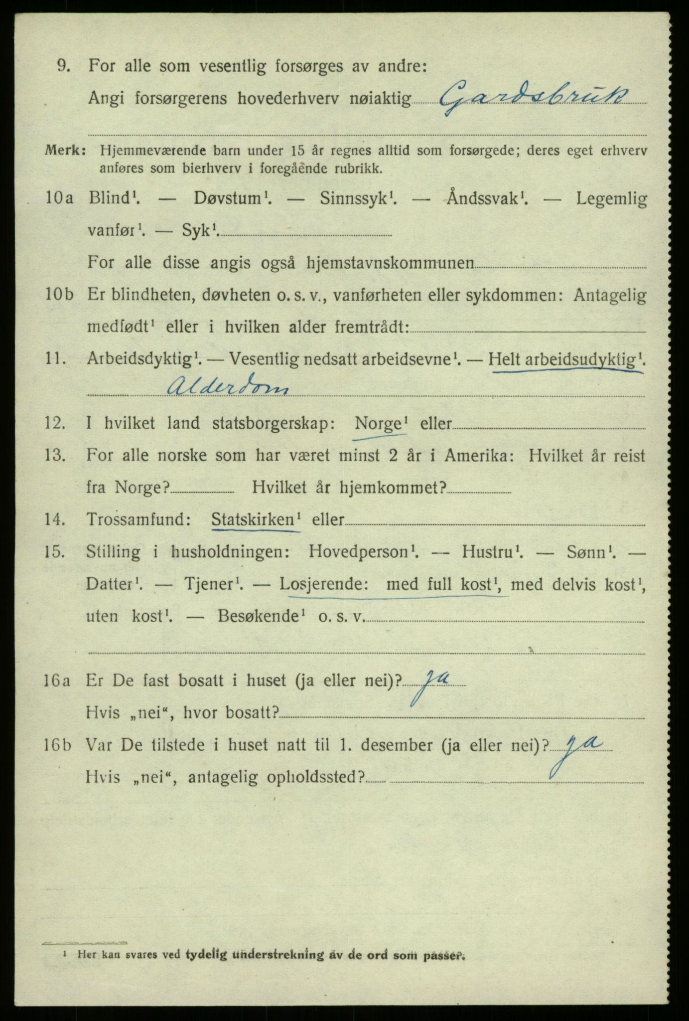 SAB, 1920 census for Sogndal, 1920, p. 7502