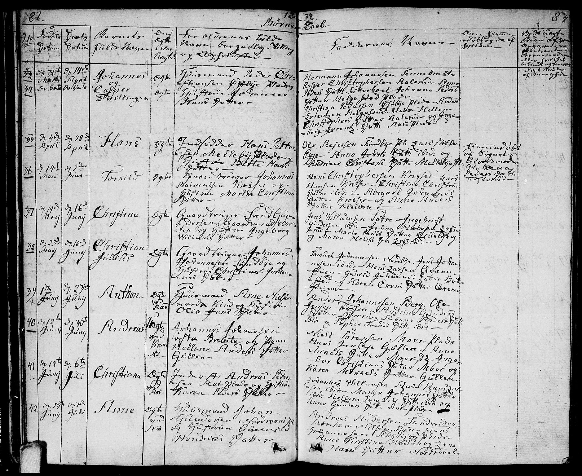 Ås prestekontor Kirkebøker, AV/SAO-A-10894/F/Fa/L0005: Parish register (official) no. I 5, 1827-1840, p. 82-83