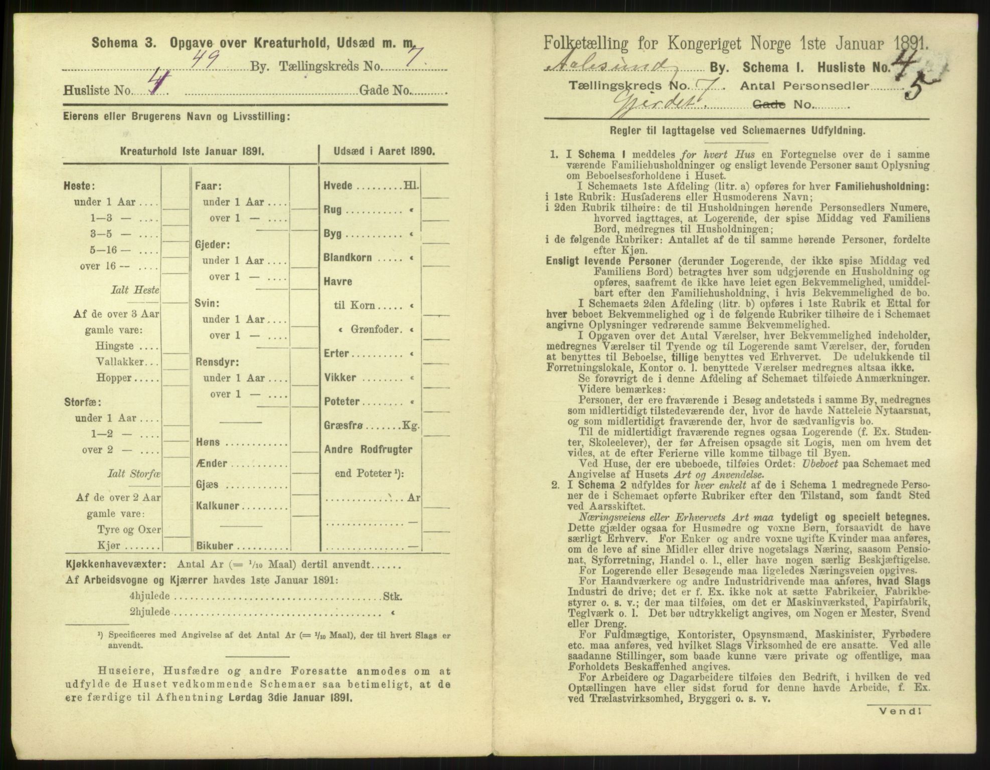 RA, 1891 census for 1501 Ålesund, 1891, p. 552