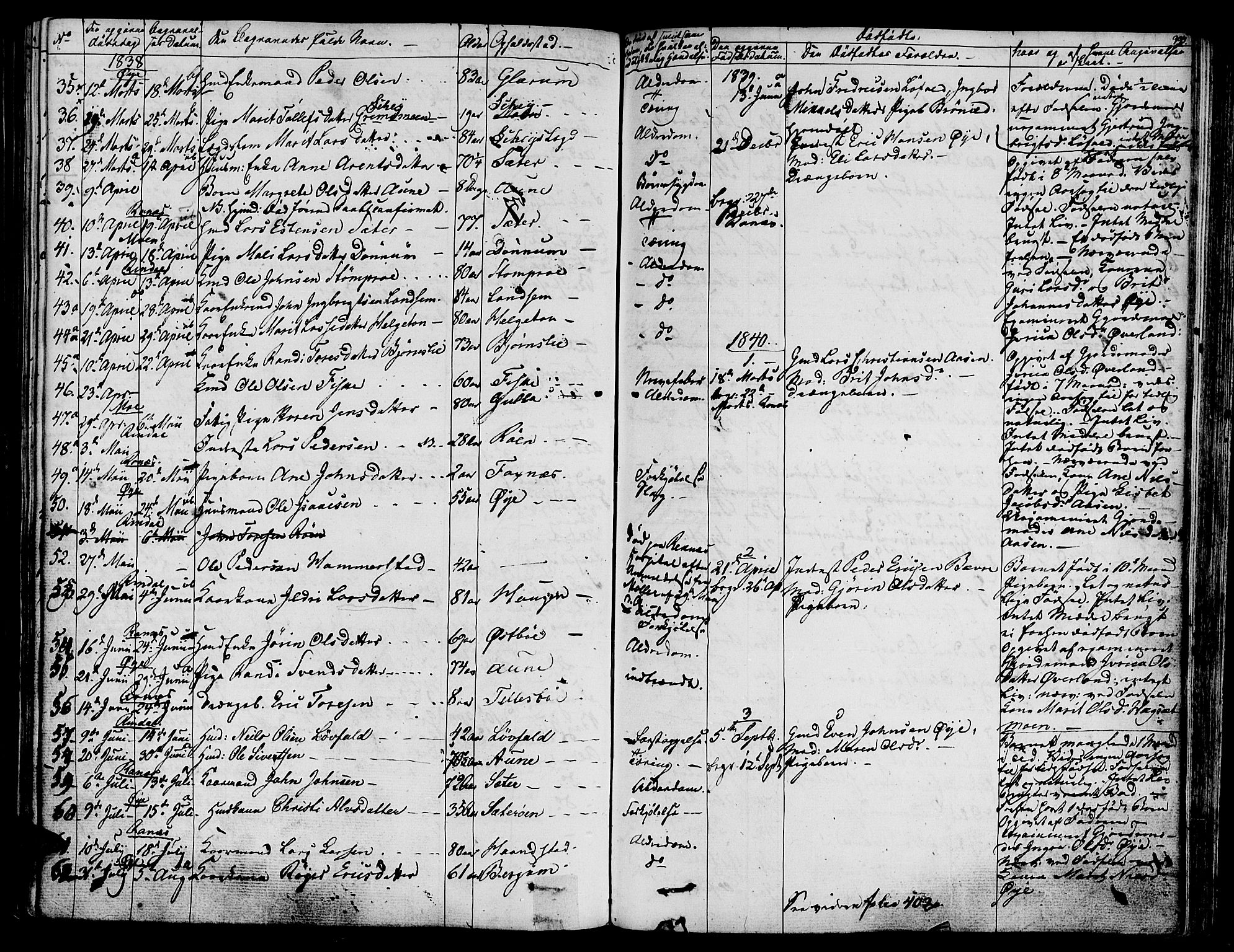 Ministerialprotokoller, klokkerbøker og fødselsregistre - Møre og Romsdal, AV/SAT-A-1454/595/L1042: Parish register (official) no. 595A04, 1829-1843, p. 395