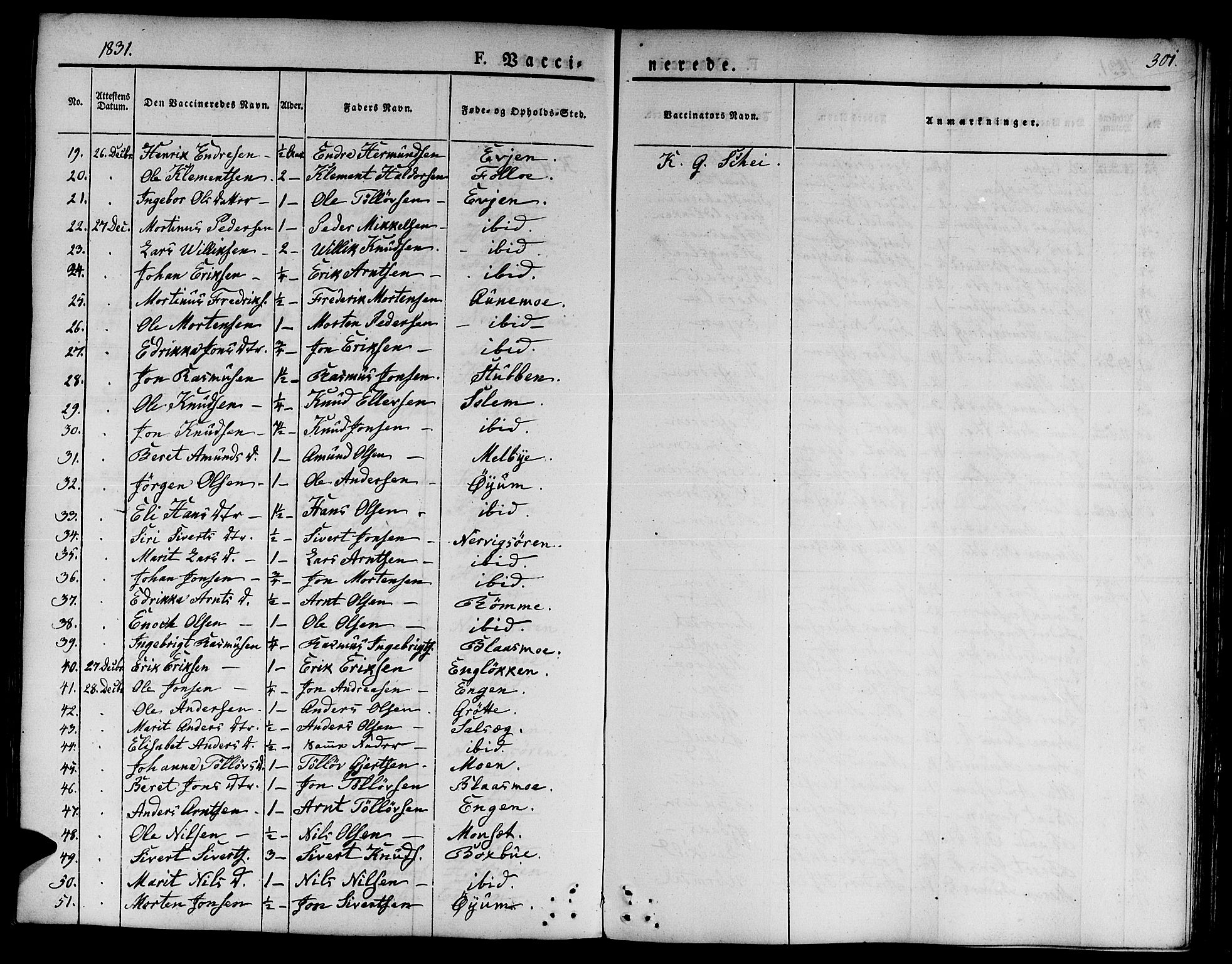 Ministerialprotokoller, klokkerbøker og fødselsregistre - Sør-Trøndelag, SAT/A-1456/668/L0804: Parish register (official) no. 668A04, 1826-1839, p. 301